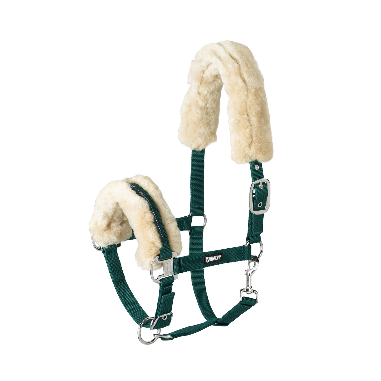 Forest Dark Green Eskadron Lambskin Pin Buckle grime