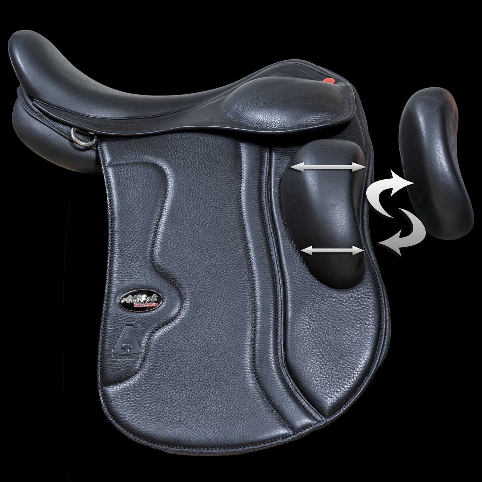 Karlslund A Saddle, Kneefit