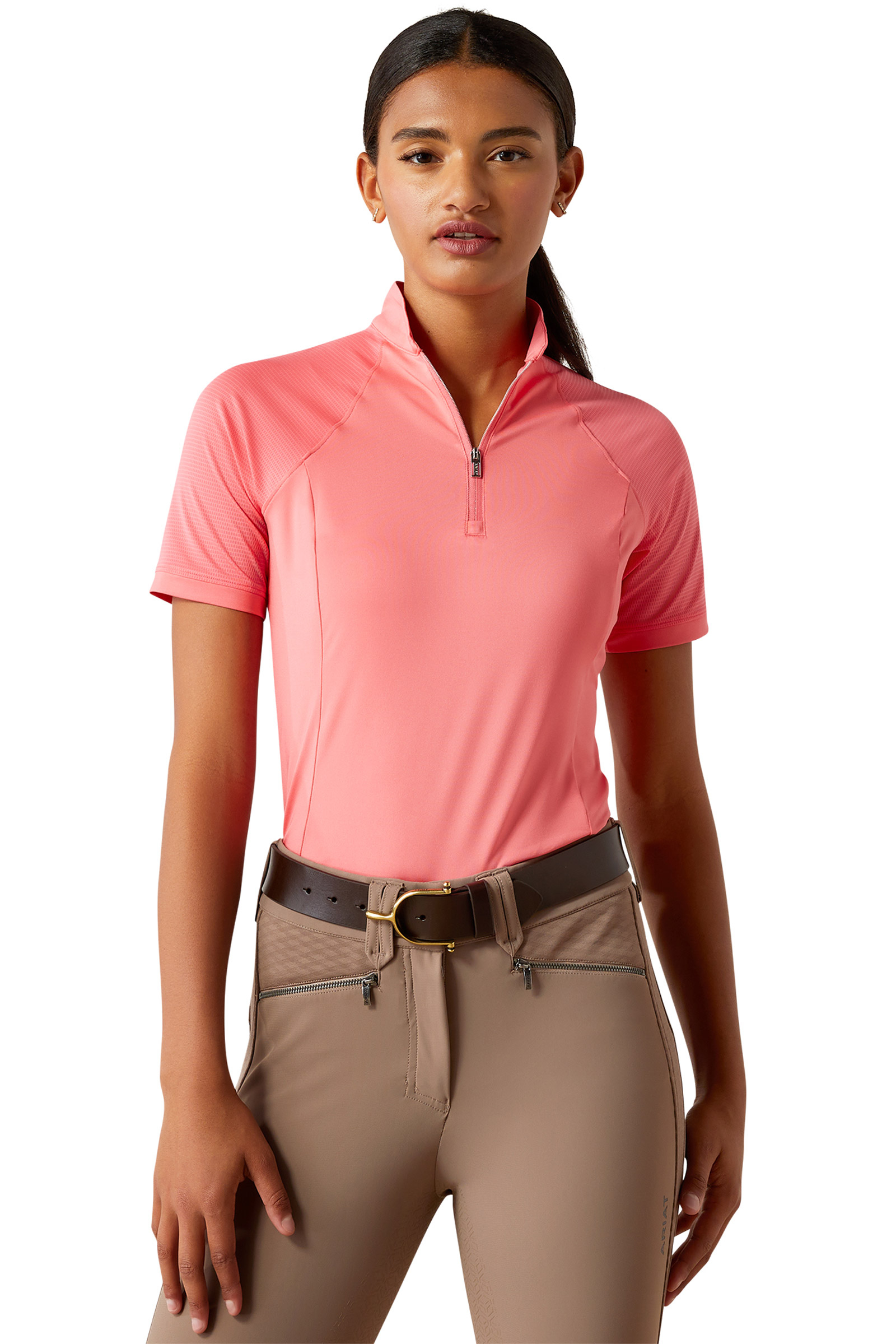 Ariat Soquel dame-baselayer med 1/4 lynlås