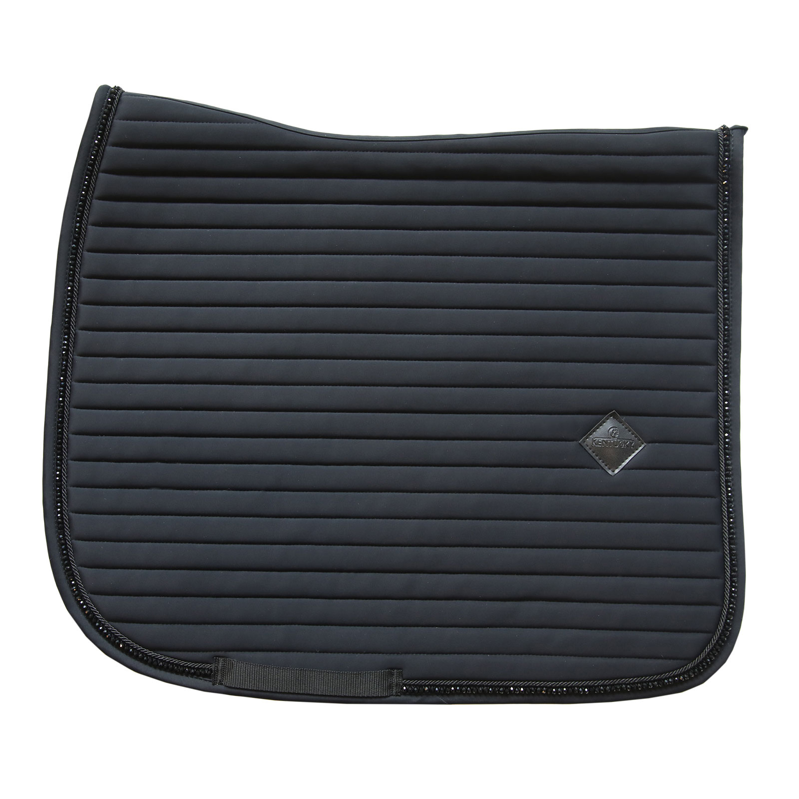 Grey Kentucky Horsewear Pearls sadelunderlag, spring