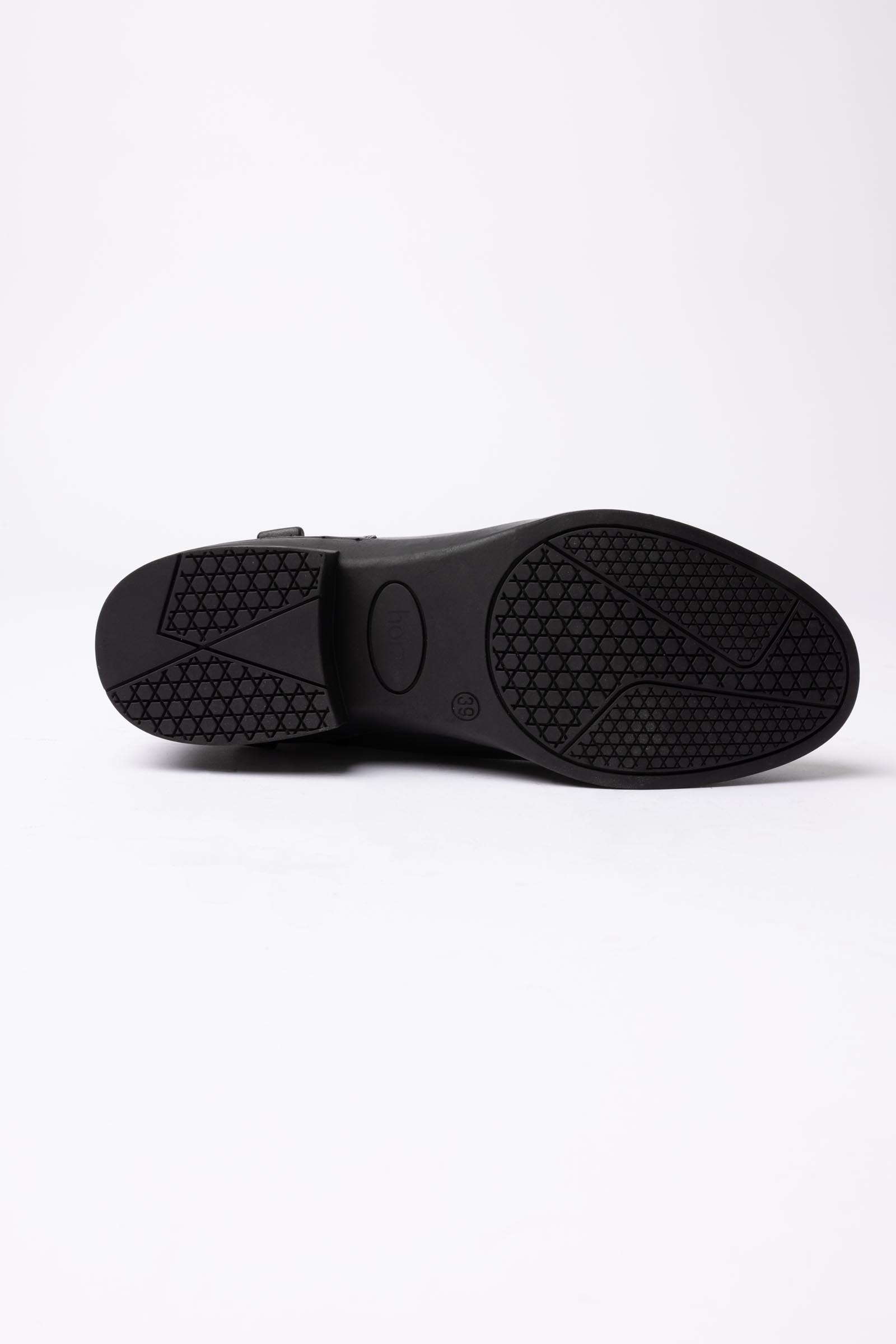 Horze Oldenburg læder jodhpurstøvler med lynlås foran