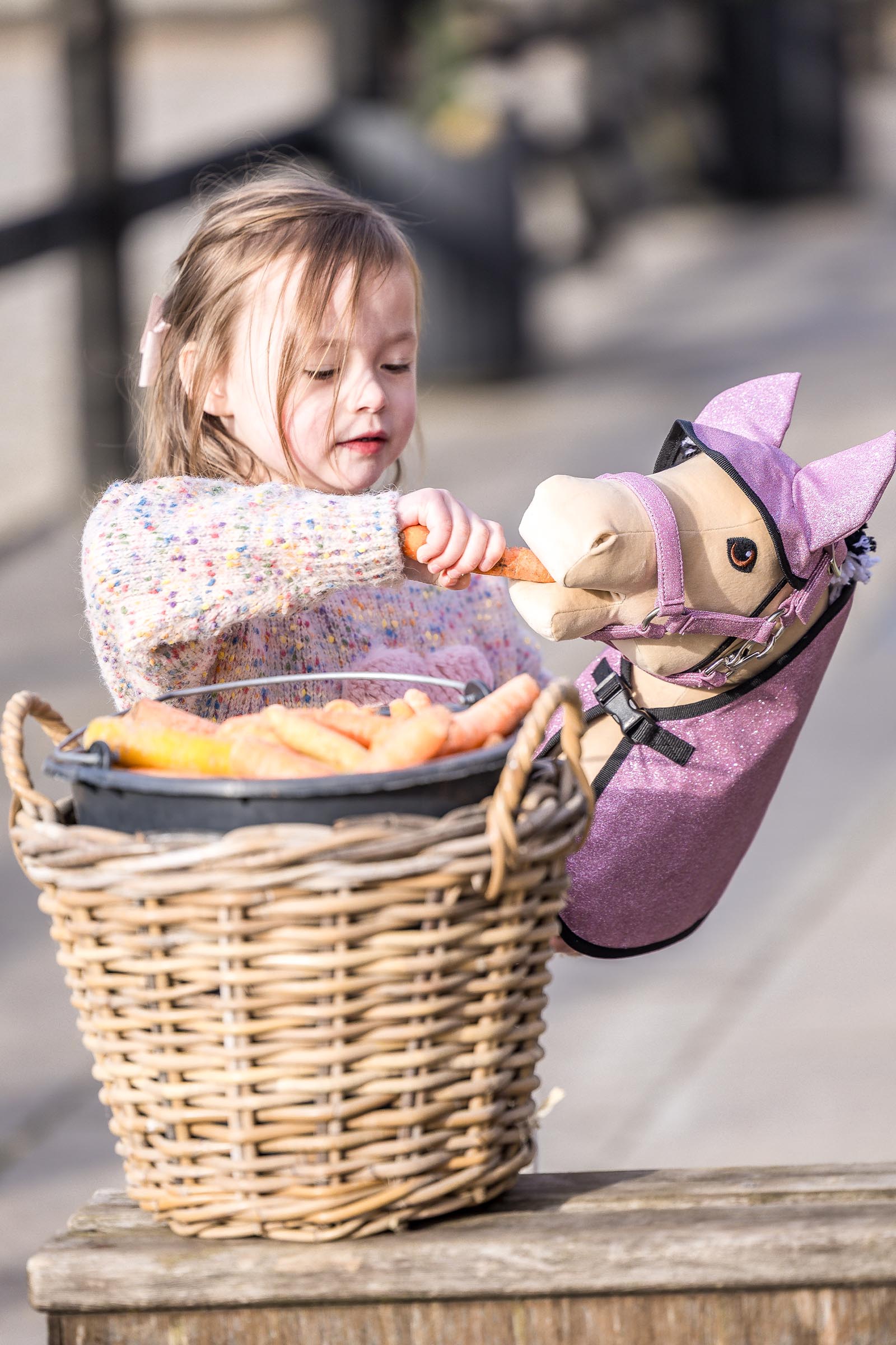 My Hobby Horse d&aelig;kken og fluemaske