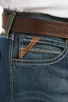 Ariat M8 Modern Tekstretch Sebastian Slim Leg Jeans til m&aelig;nd