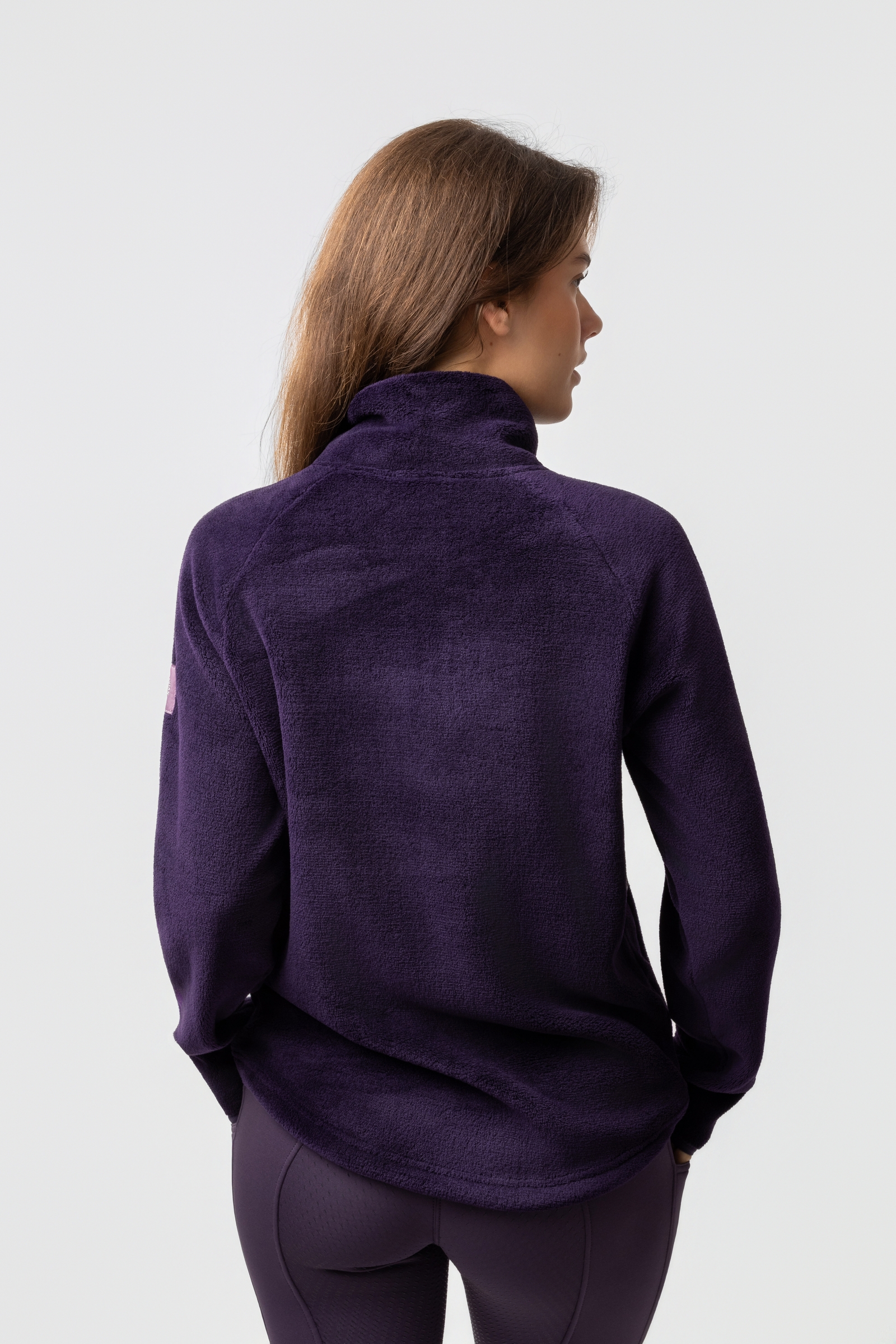 Horze Frieda Damernes anorak fleece sweater