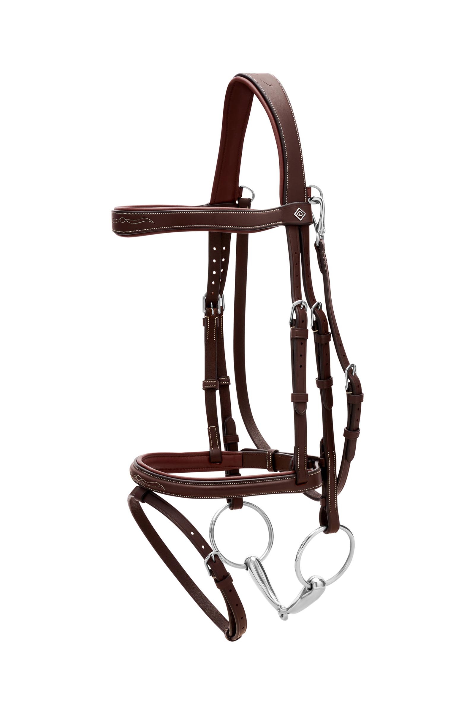 Dy'on Working trense med kombineret n&aelig;seb&aring;nd og karabinhager  