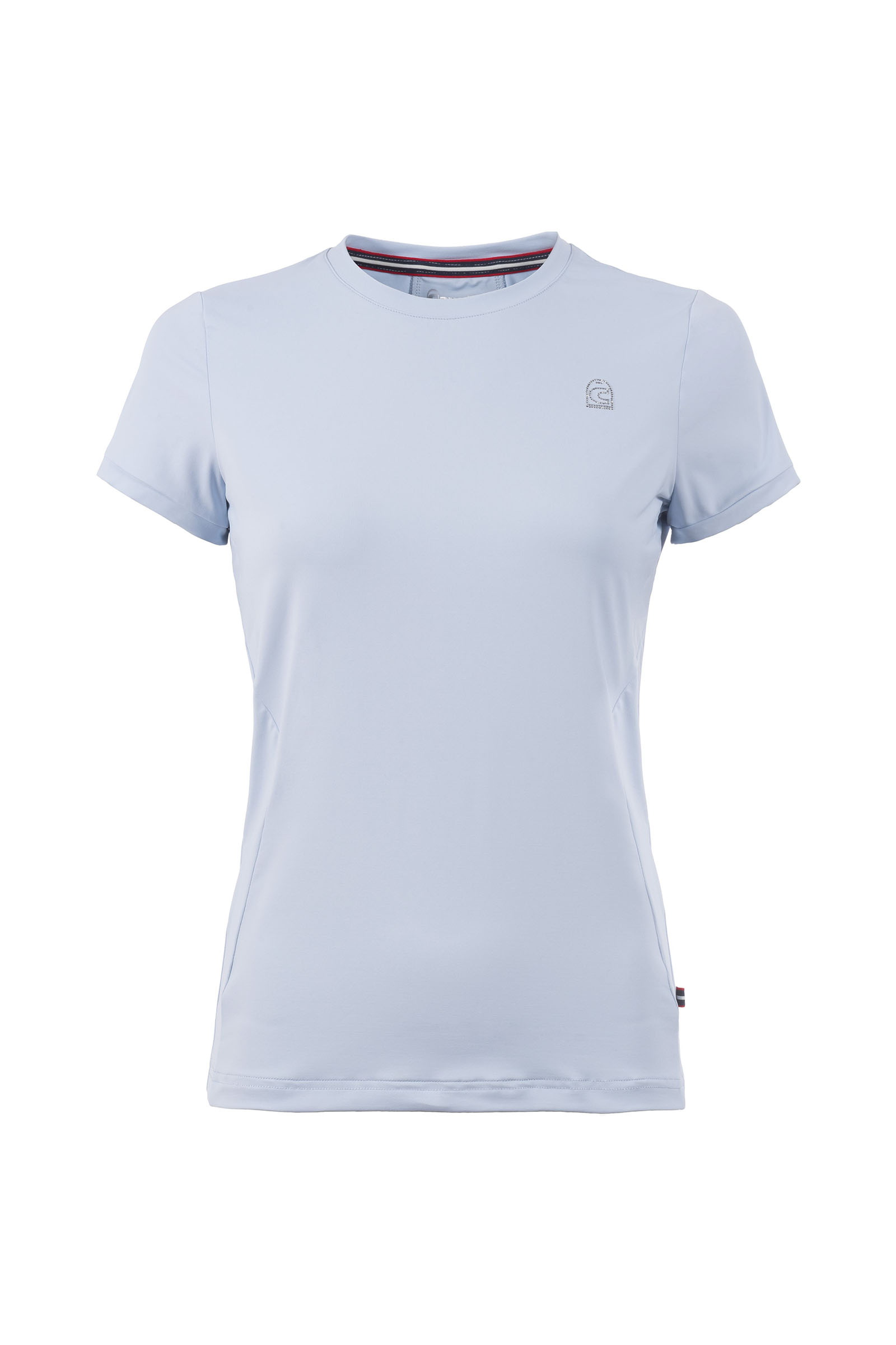 Foggy Blue Cavallo CavalNeeke T-shirt, dame
