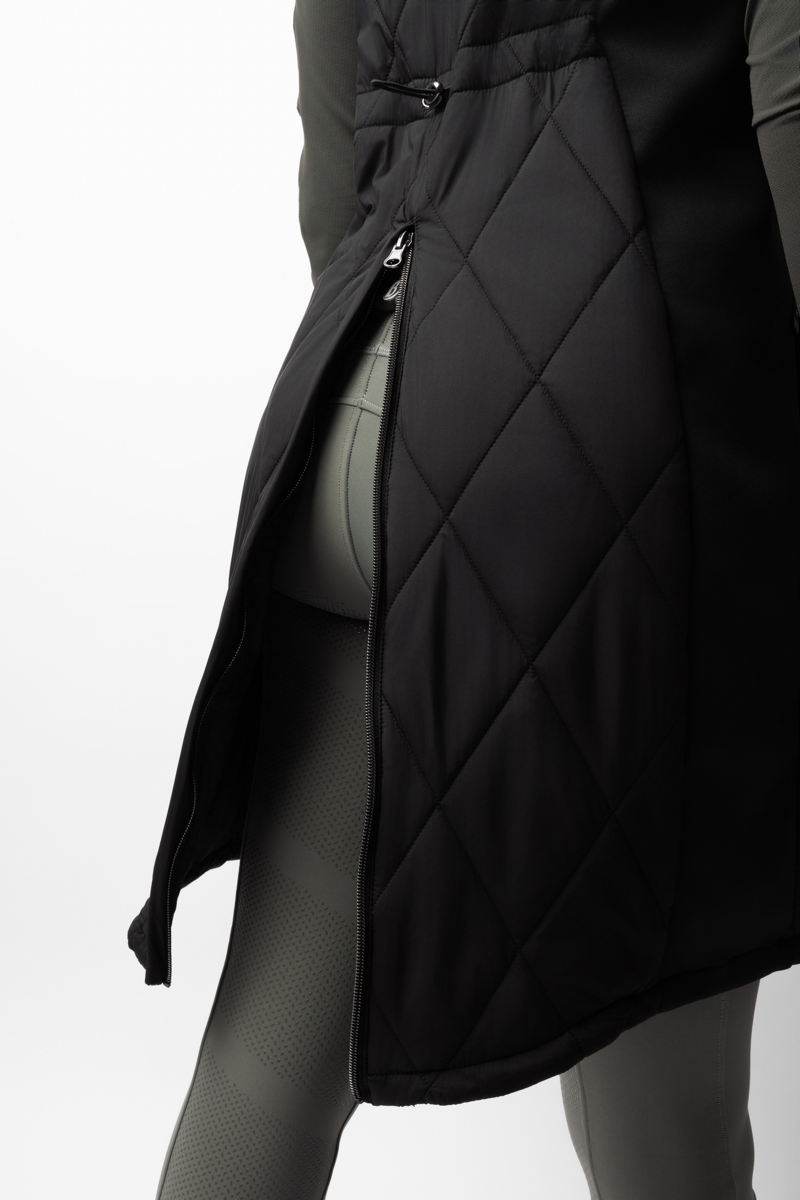 B Vertigo Agnetha dame lang vatteret vest  