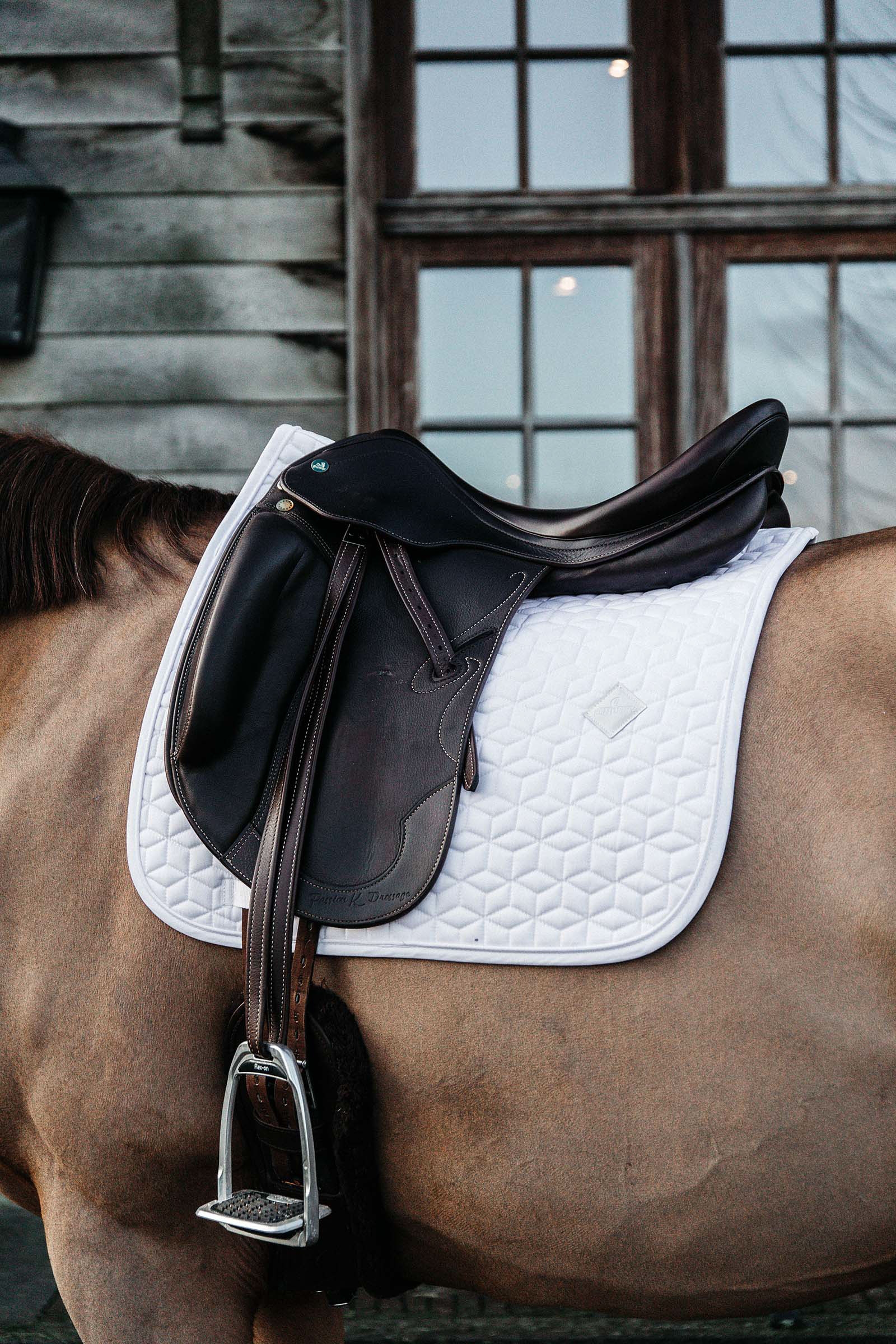 WH/AB Kentucky Saddle Pad Basic Dressage Saddle Pad