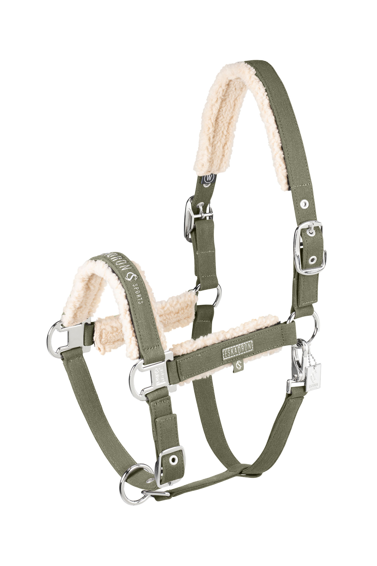 Eskadron Classic Sports SS25 Denim dobbeltspænde grime med teddyfleece