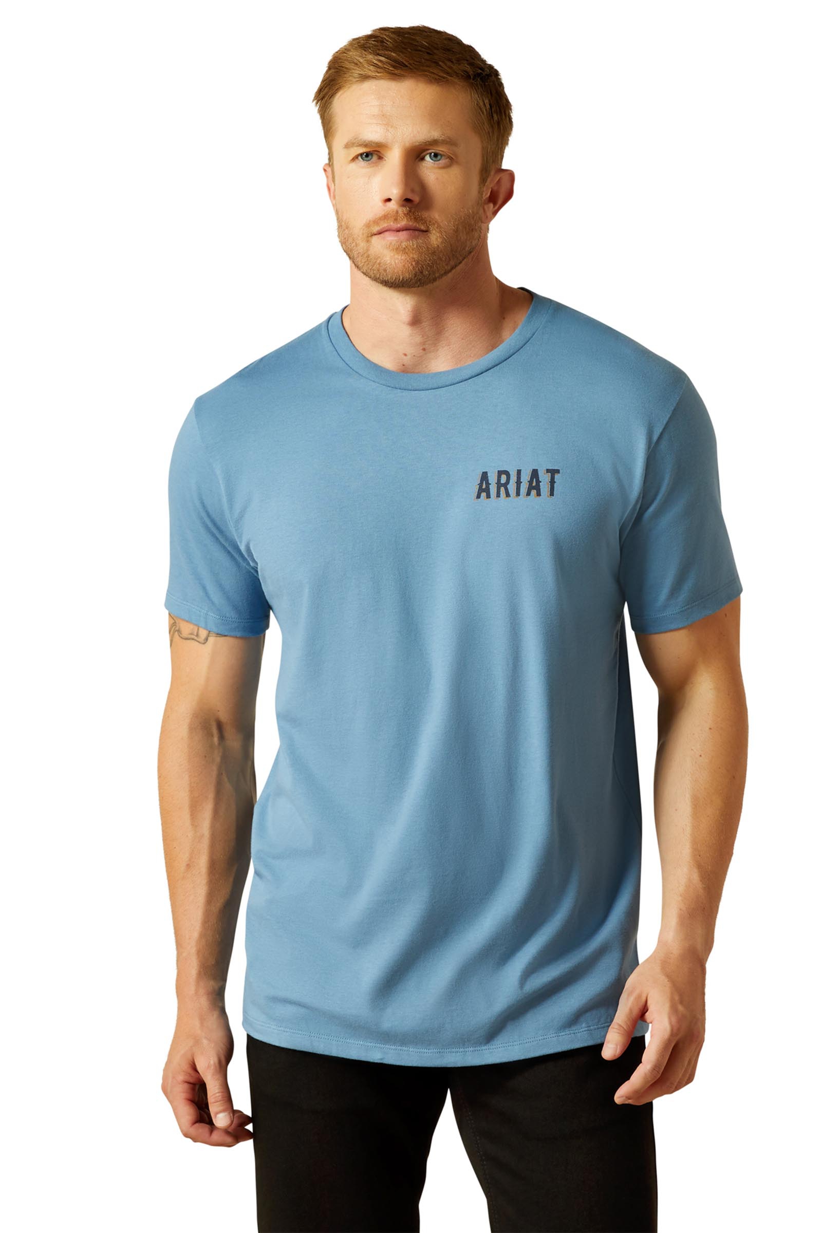 Ariat Blazing Saddle herre t-shirt
