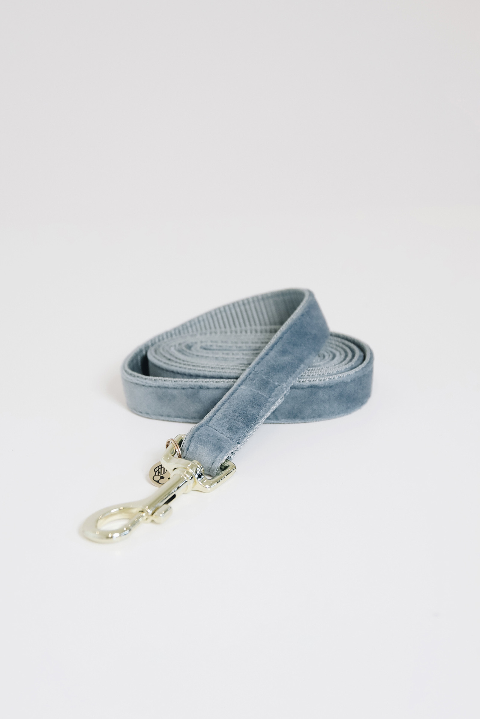 Light Blue Kentucky Dogwear Dog Lead Velvet hundesnor