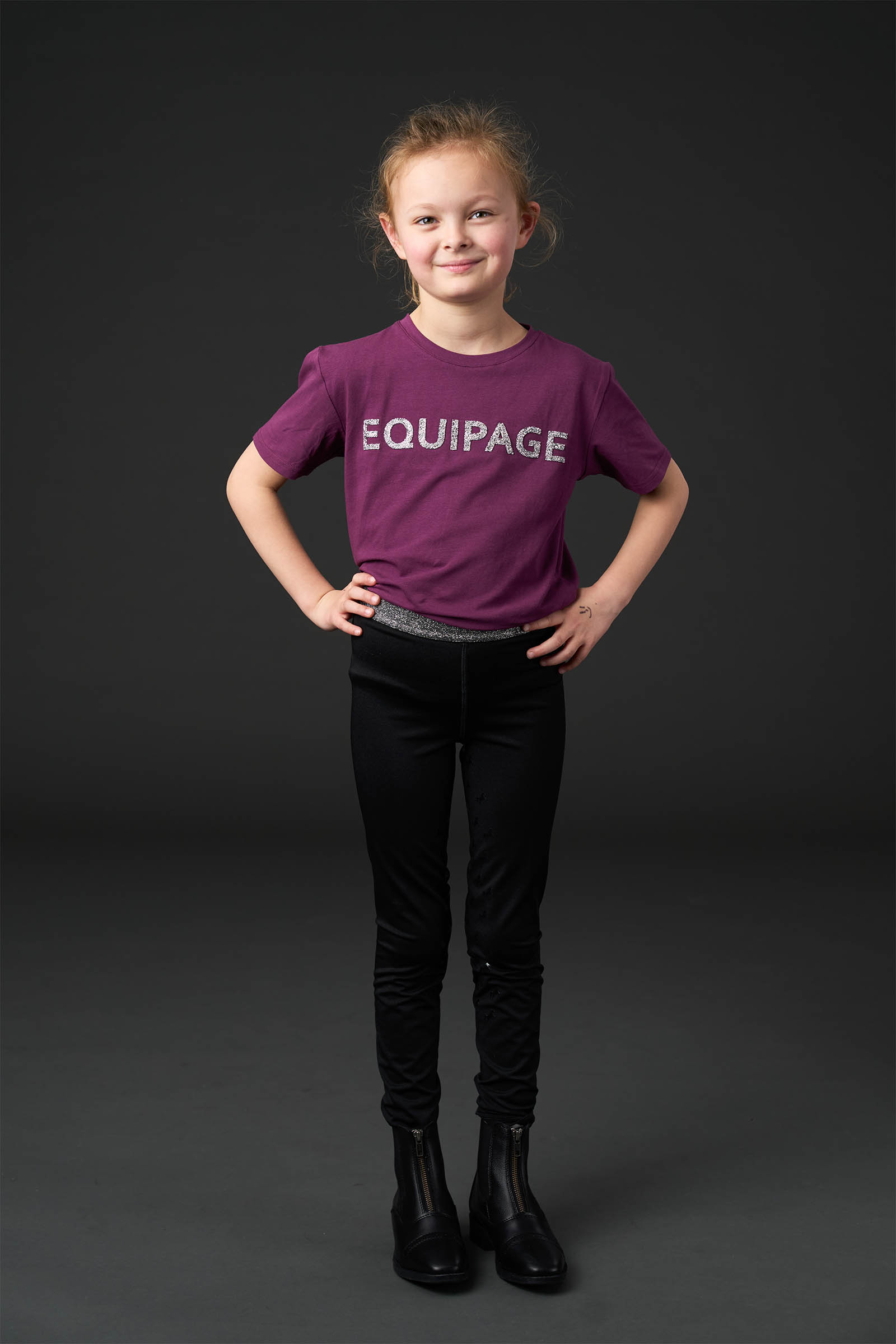 Equipage Maggie Kids´ Fullgrip Riding Tights