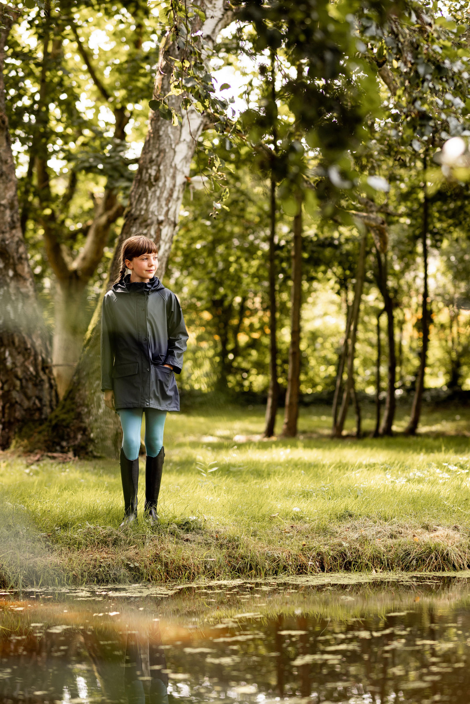 horze Clara Regnjakke, b&oslash;rnemodel