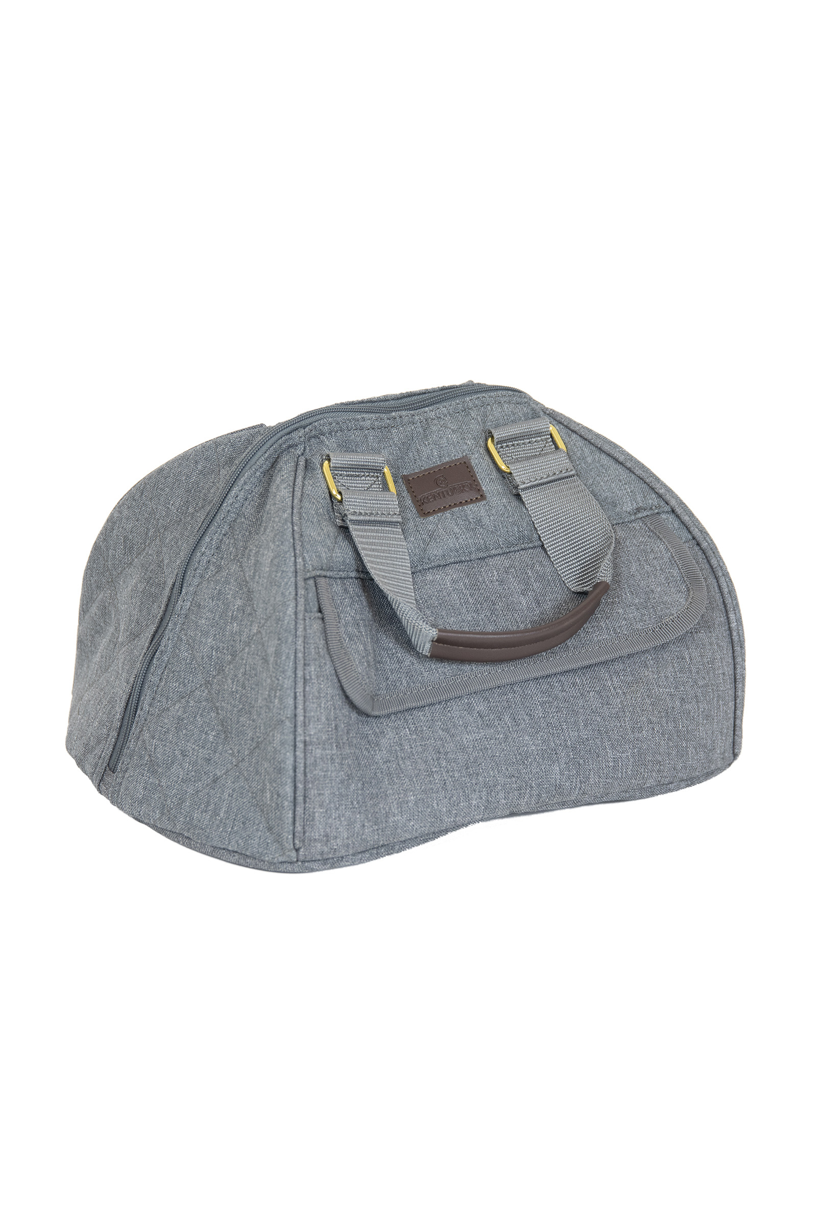Grey Kentucky Horsewear Hjelmtaske