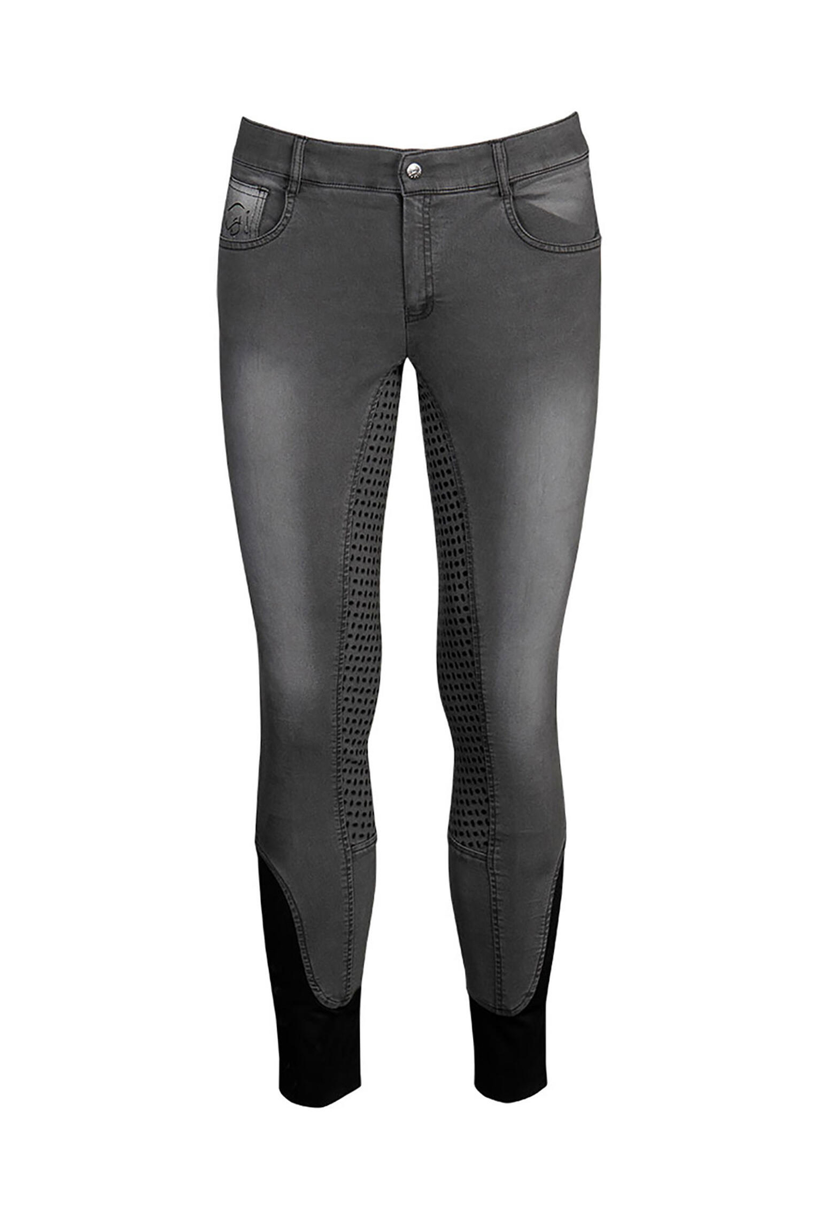 Harry's Horse Liciano Denim Full Grip Ridebukser, børn