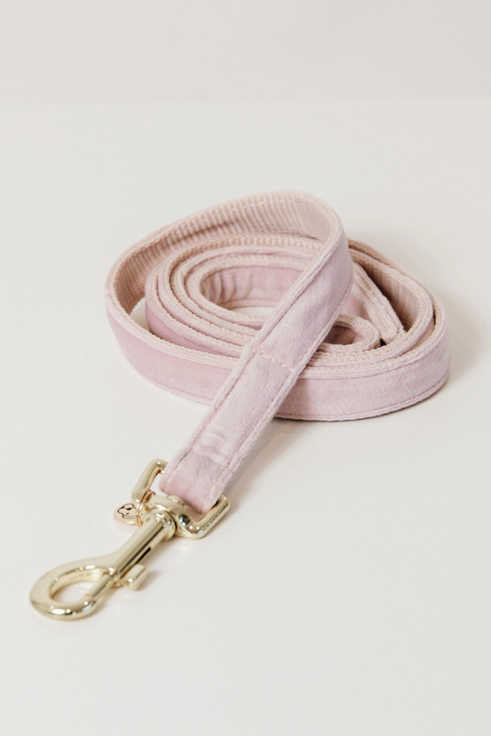 Light Pink Kentucky Dogwear Dog Lead Velvet hundesnor