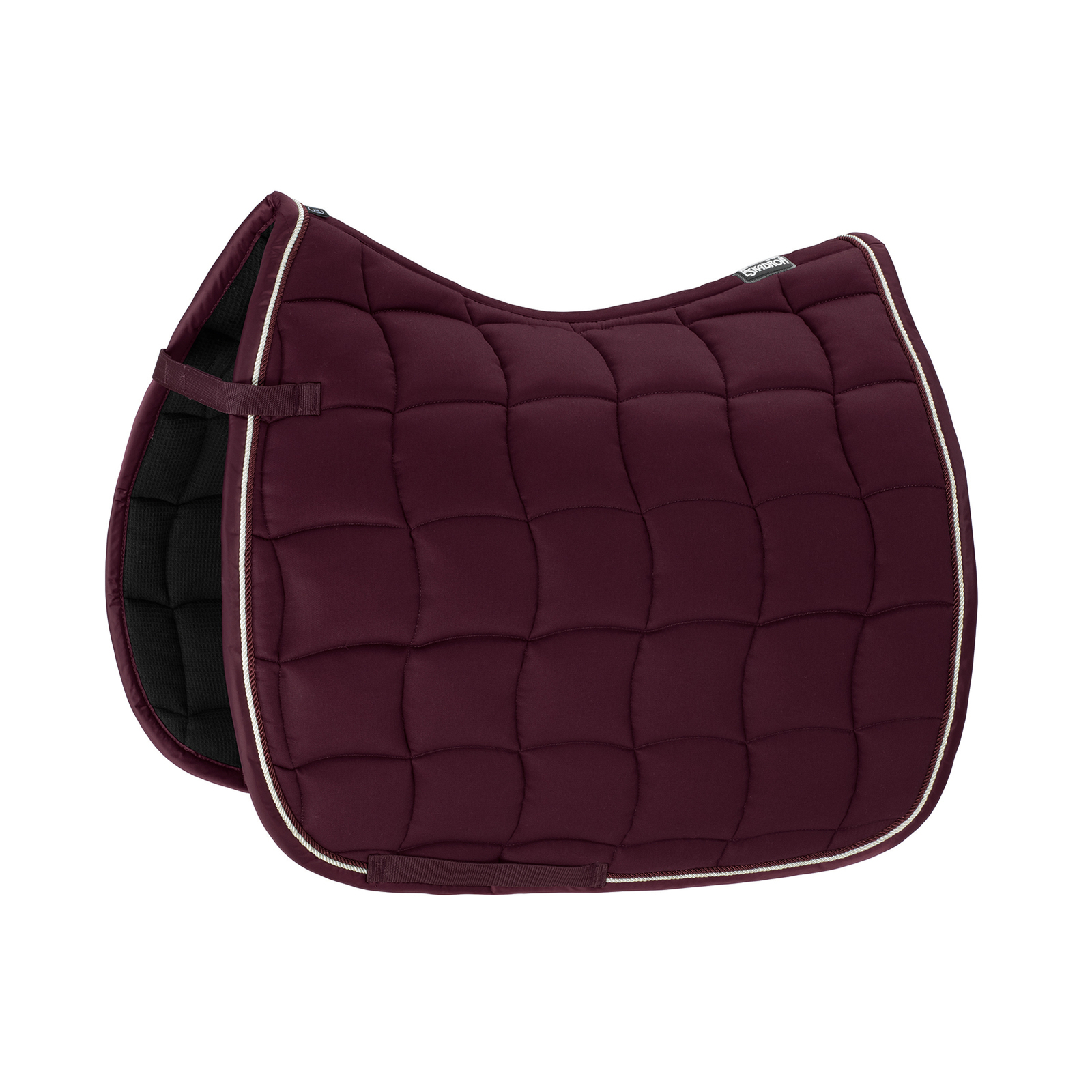 Burgundy Dark Red Eskadron Performance Contrast dressurunderlag