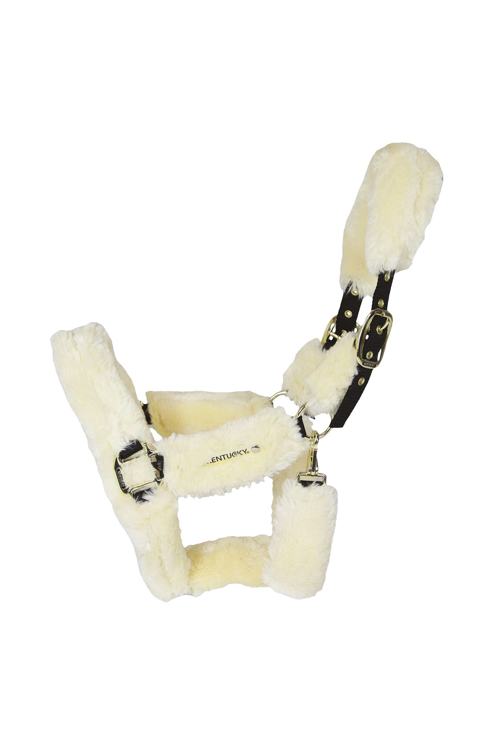 Natural Kentucky Horsewear lammeskindsgrime, transport