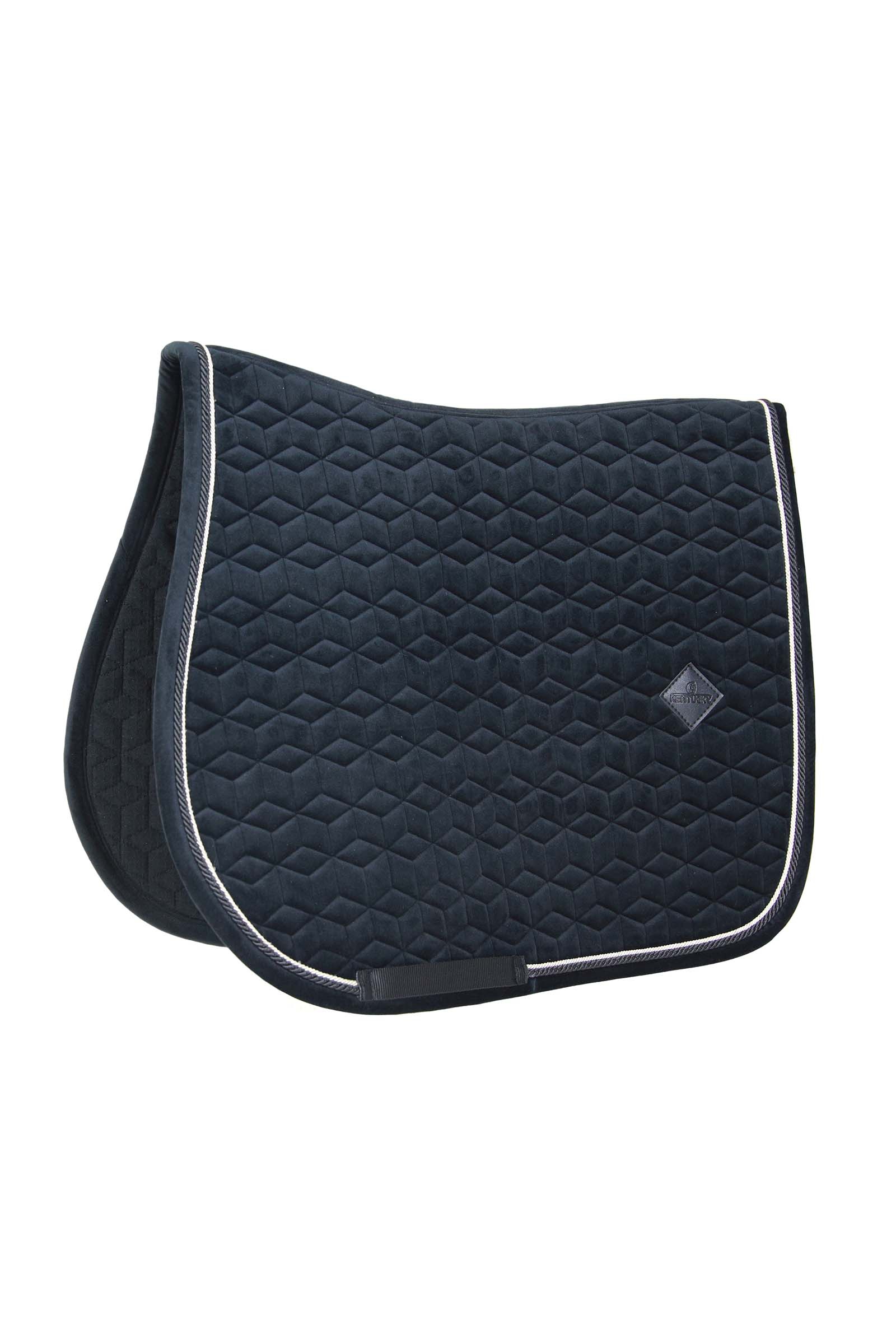 Black Kentucky Horsewear Velvet Basic springunderlag