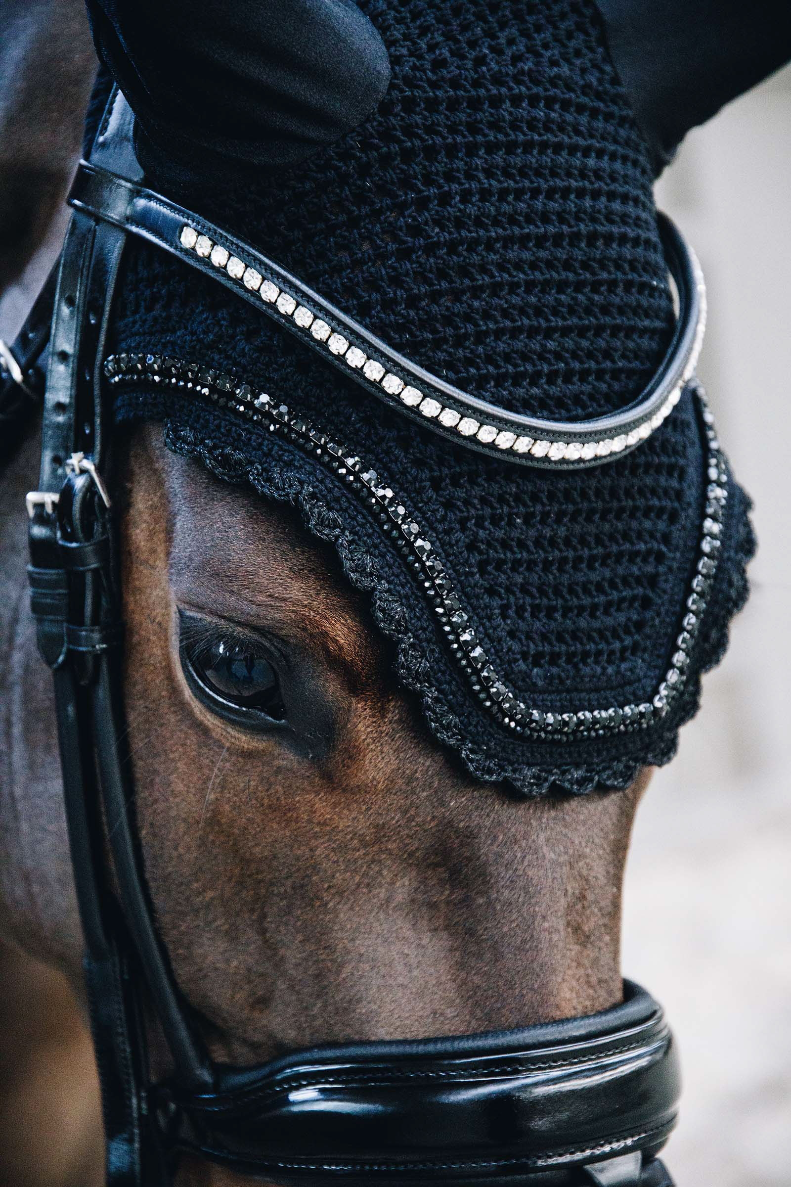 Kentucky Horsewear Wellington hut med sten og perler, lydtæt