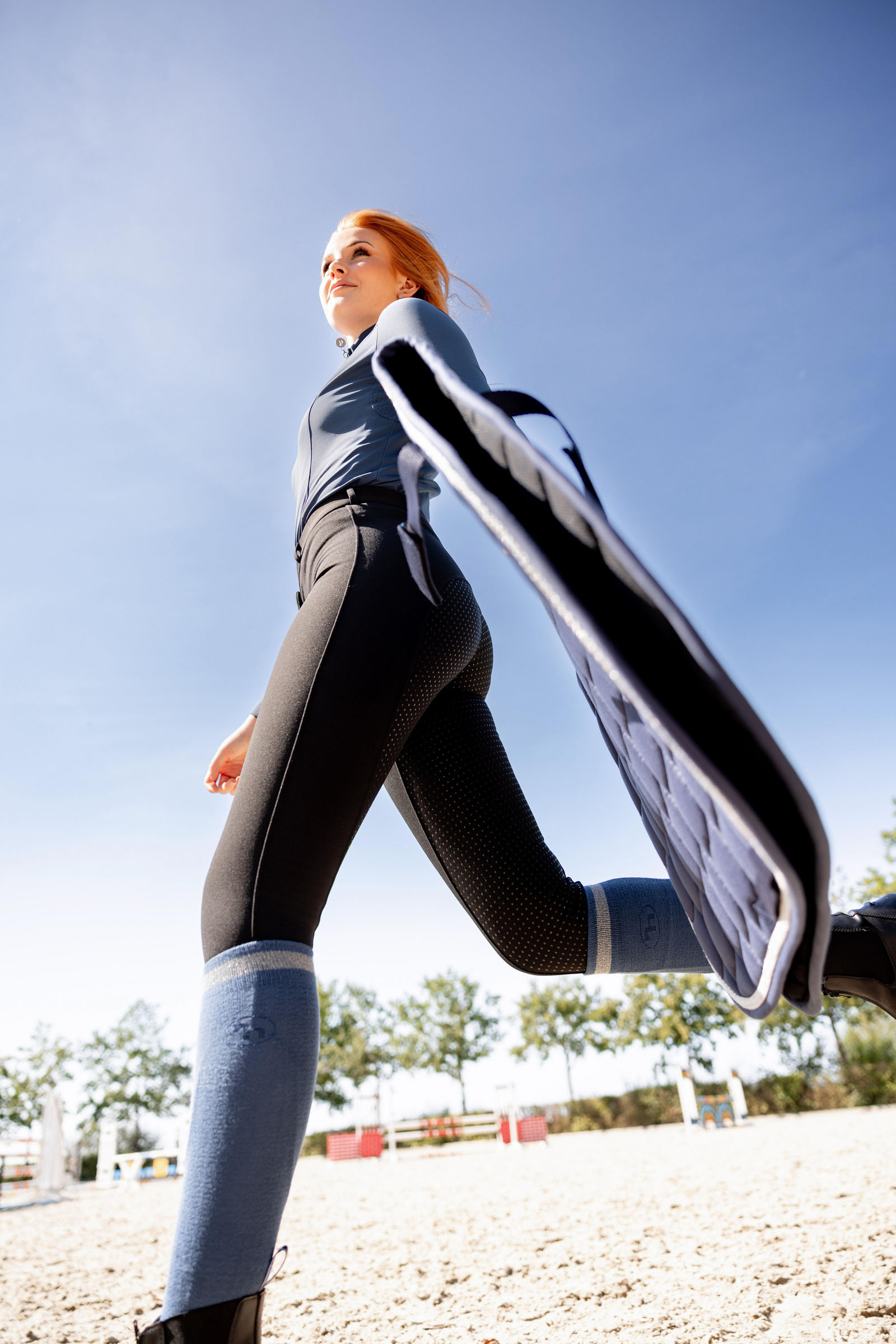 Horze Felicia Thermo Ridebukser med fuld grip