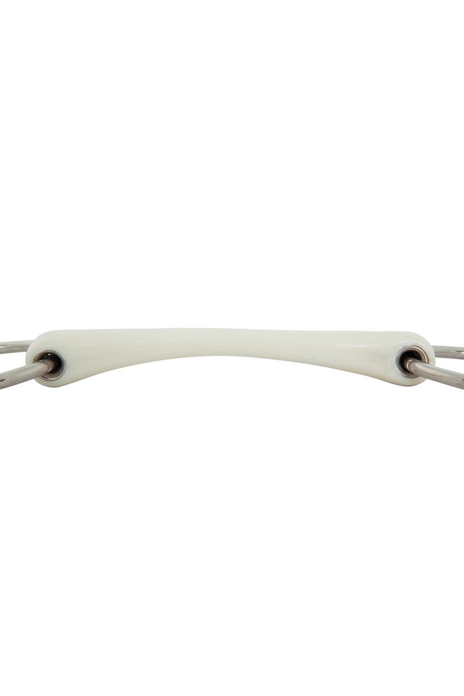 BR Combo løs ringbid, mullen mouth, 18 mm