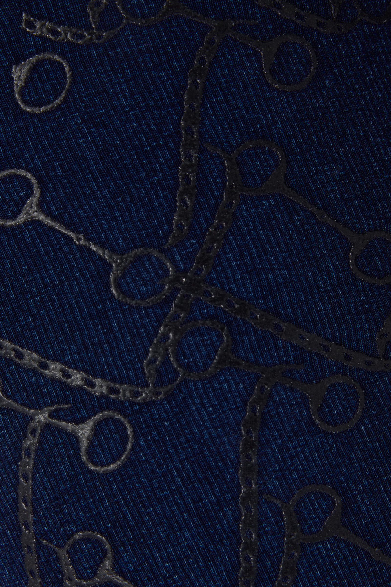 Horze Kacy thermo denimridebukser med silikonegrip, damemodel