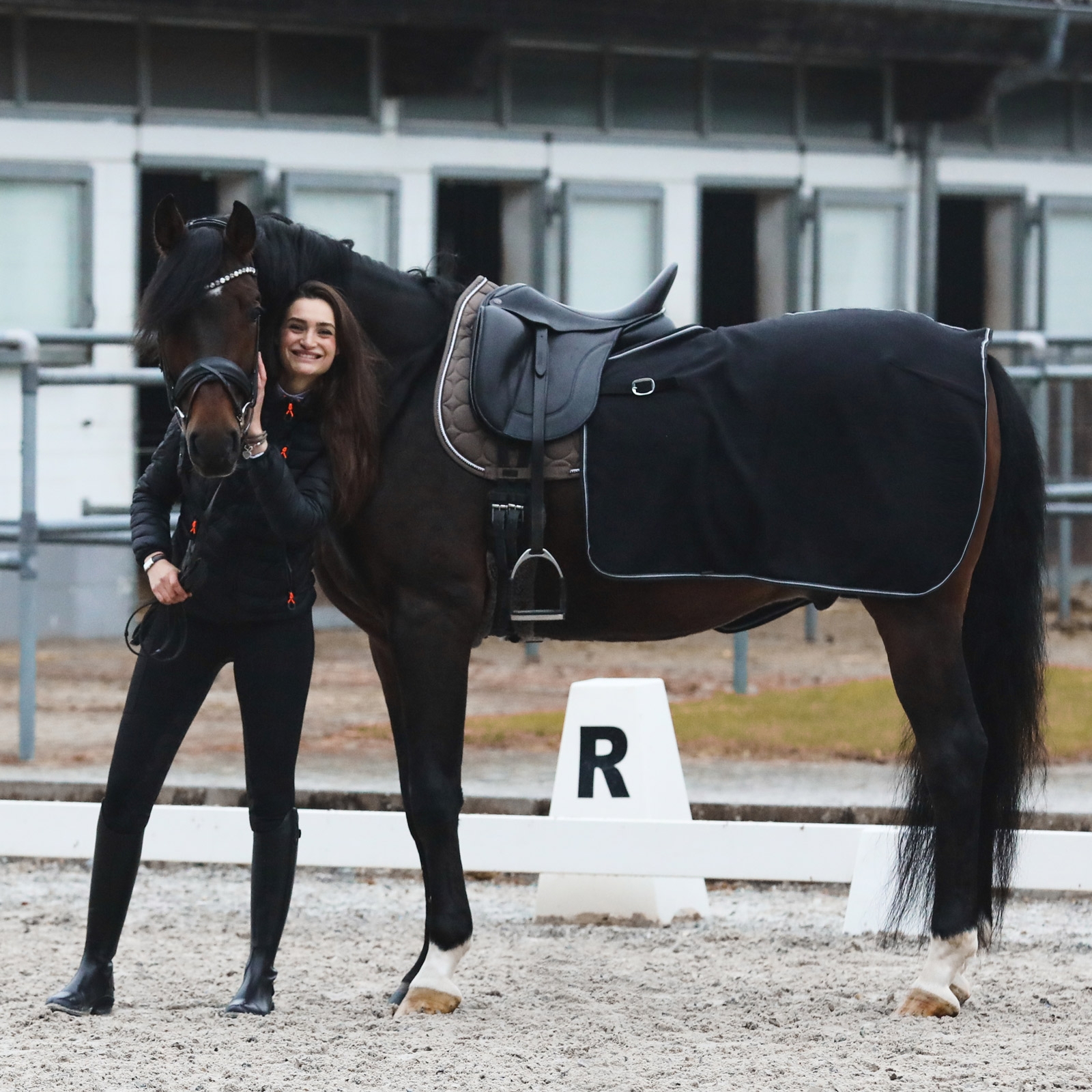 Horze Kiel d&aelig;kken med fleeceryg