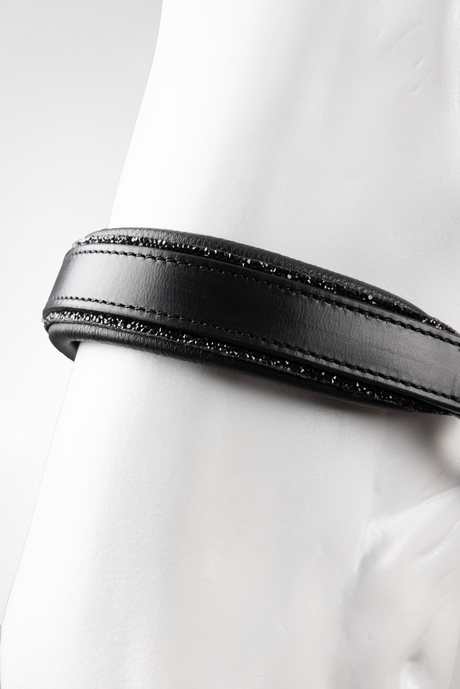 Horze Dynasty L&aelig;der grime & tr&aelig;ktov set