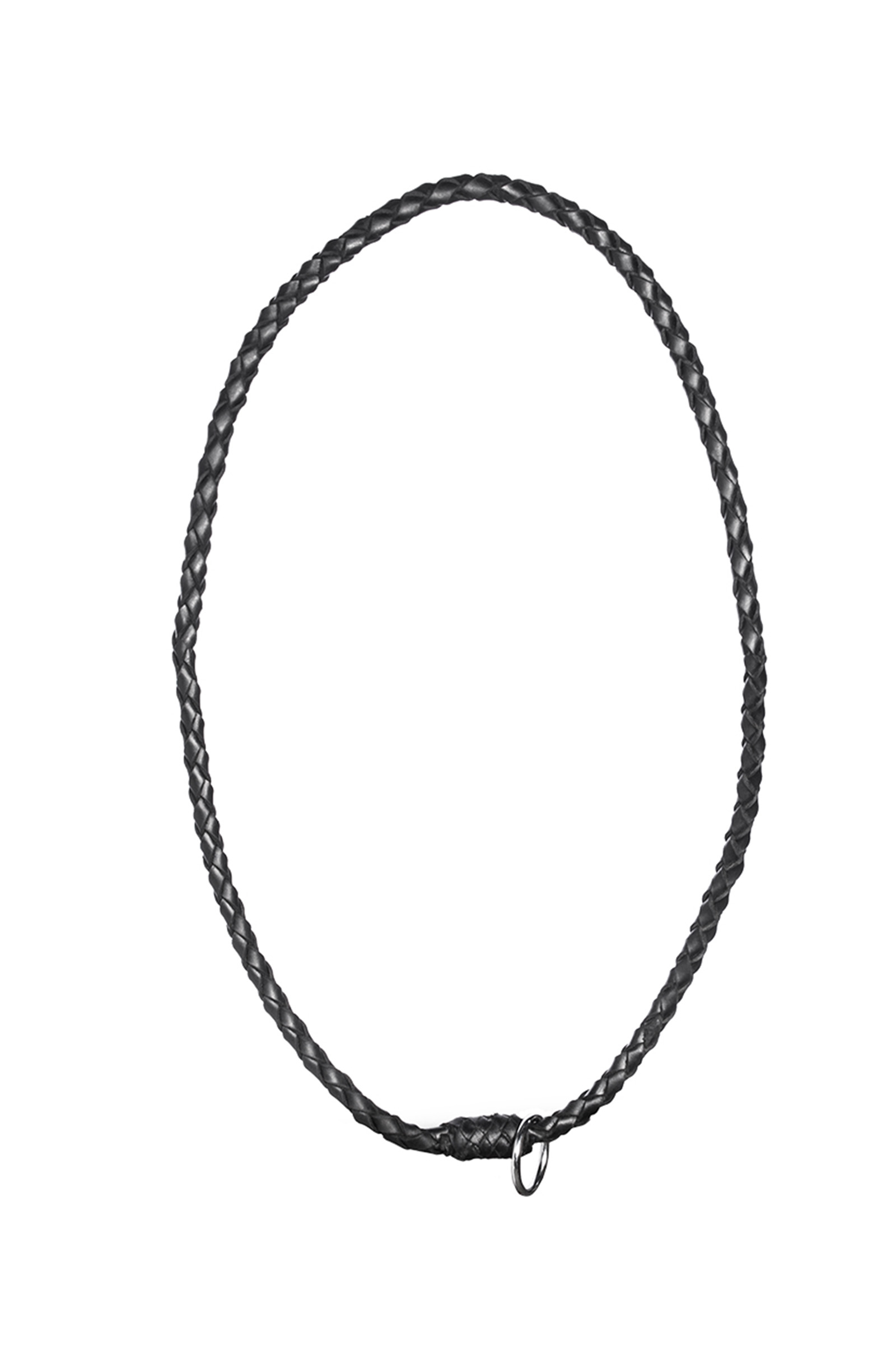 F.R.A. Freedom Riding Articles Kripton halsreb (System 1) flettet læder, 15 mm