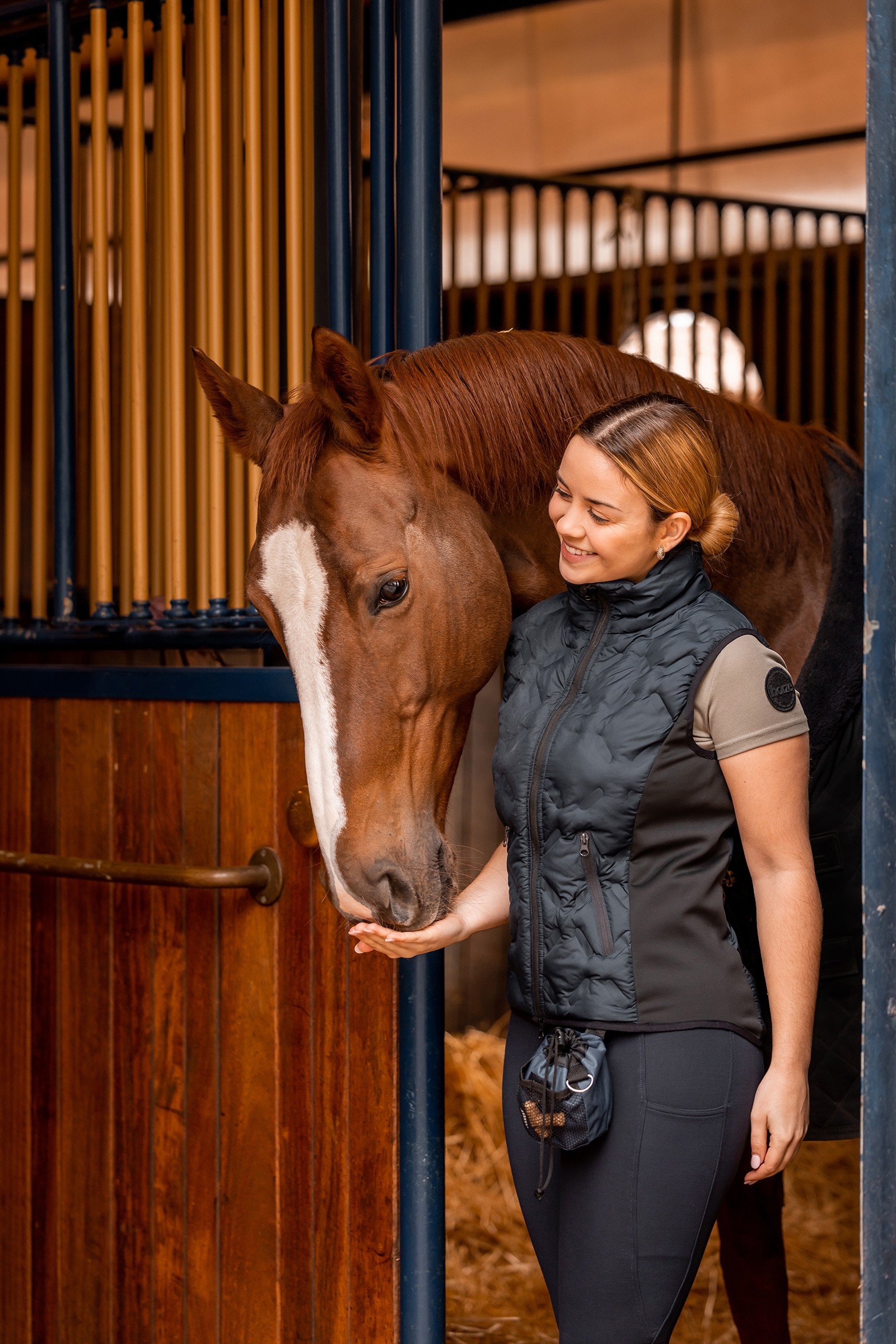 Horze Shelly Vatteret Ridevest, damemodel