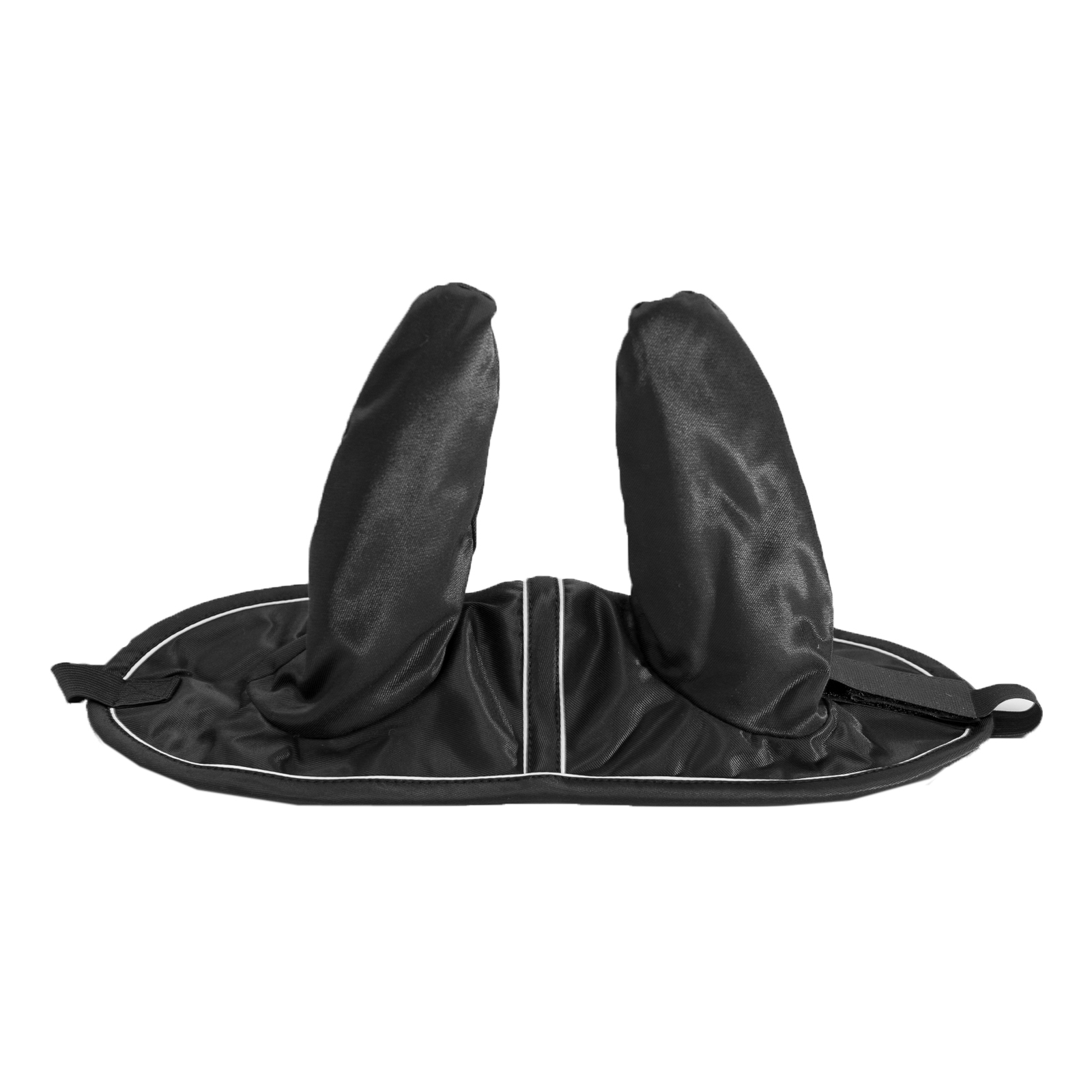 Black/Black/White Standard ørehette