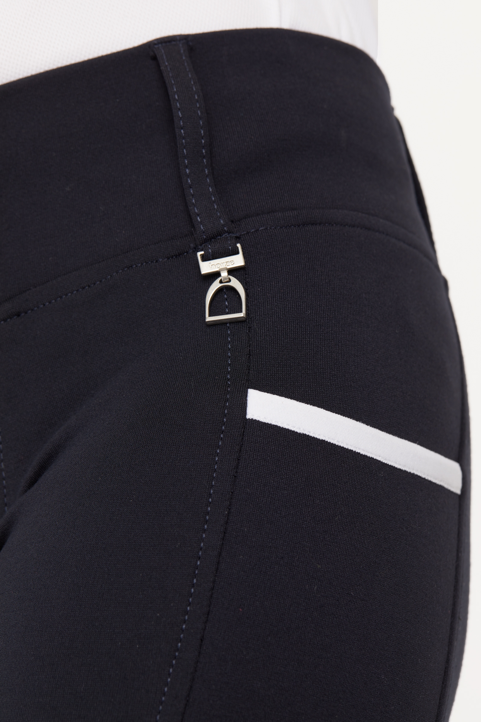 Horze Lucinda tights med silikonegrip og høj talje, børnemodel