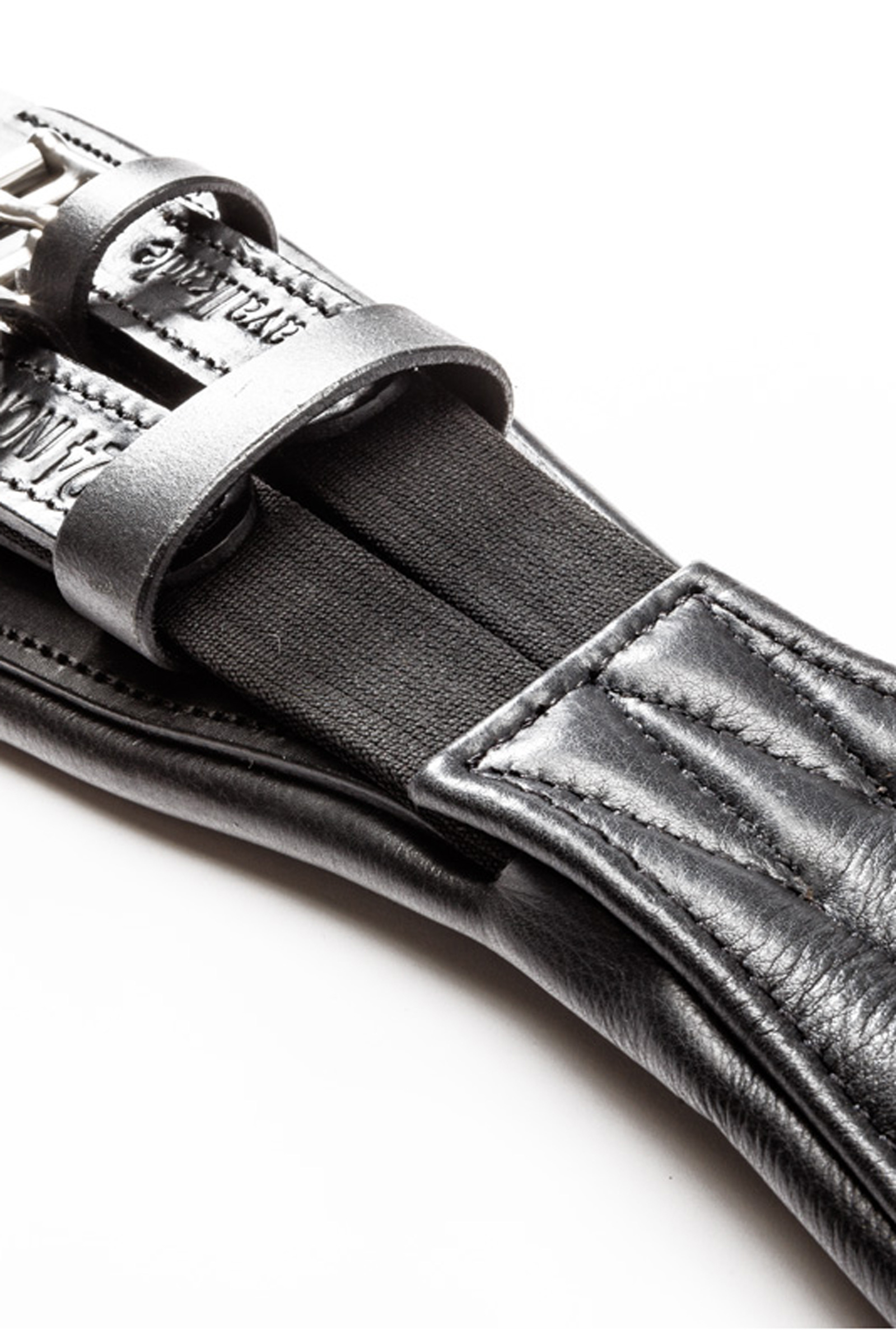 Kavalkade kort gjord blødt læder Casper med elastik