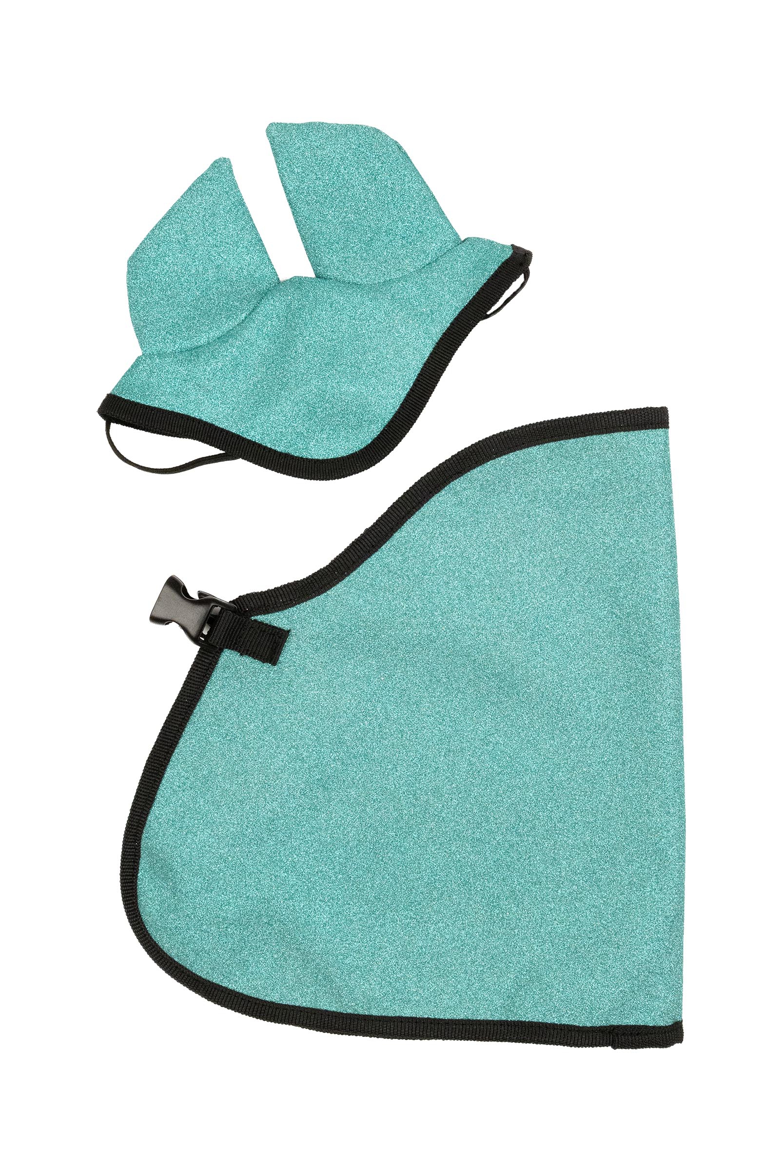 Blue My Hobby Horse d&aelig;kken og fluemaske