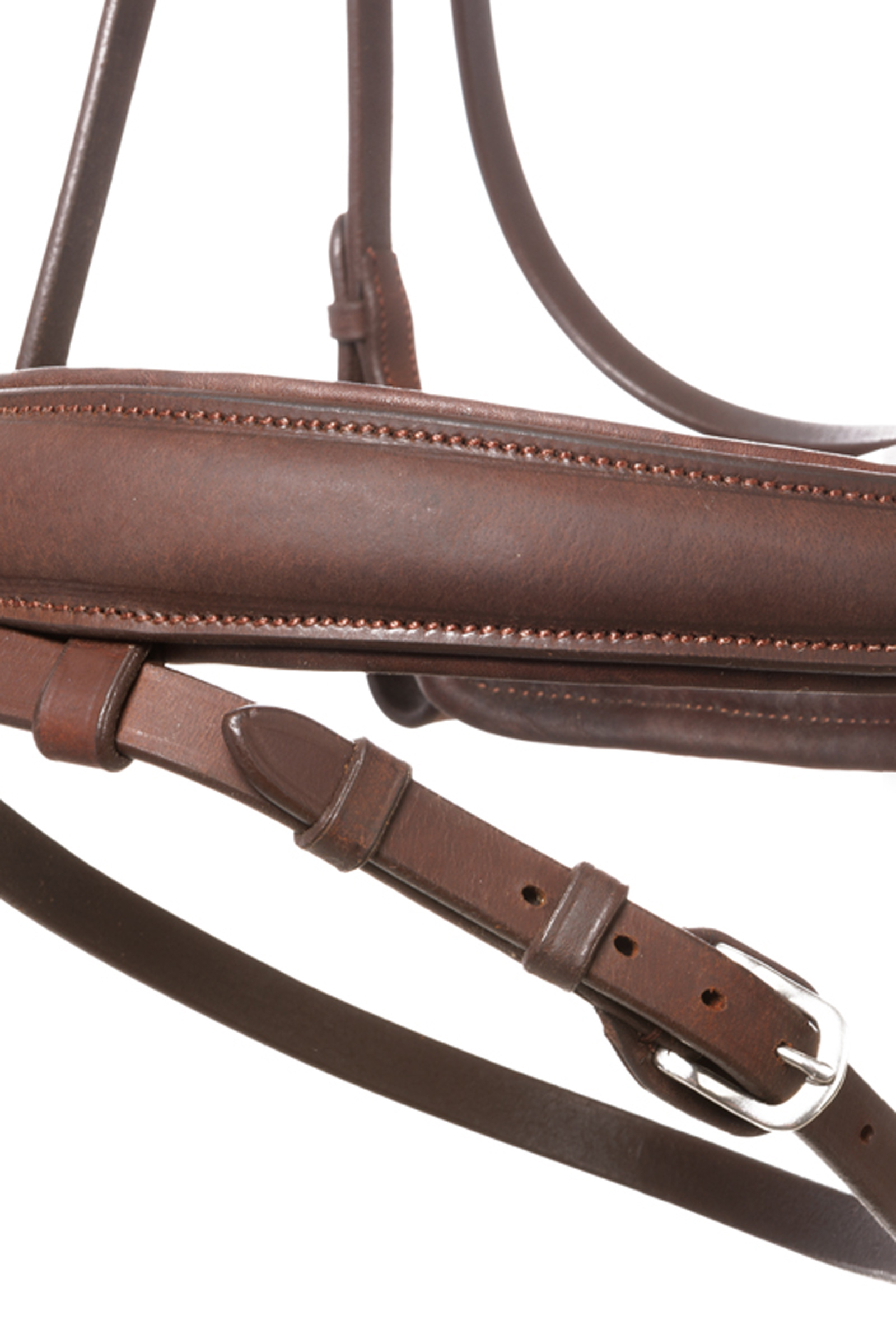 Kavalkade trense Everlyn crank med n&aelig;seb&aring;nd og kombineret n&aelig;serem