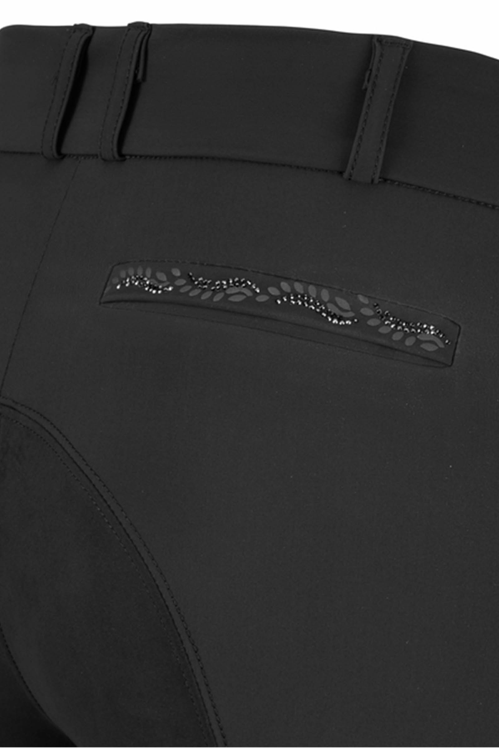 Pikeur Ceelina dame-ridetights med fuldt s&aelig;de i kunstl&aelig;der