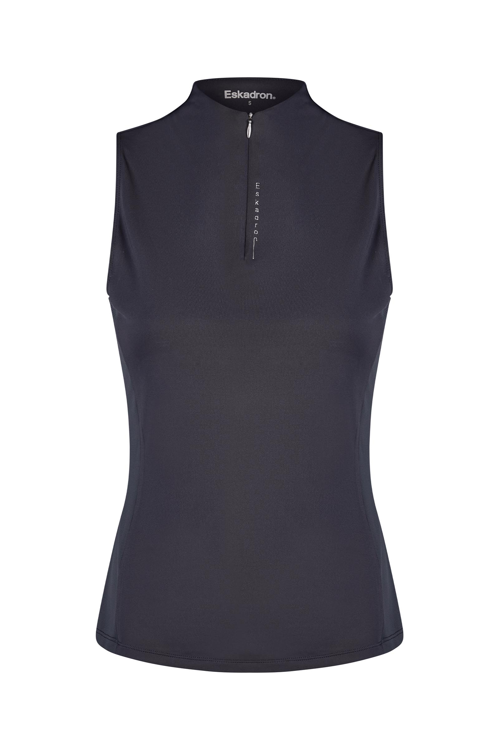 Eskadron Classic Sport SS26 Dame tanktop med halv lynl&aring;s
