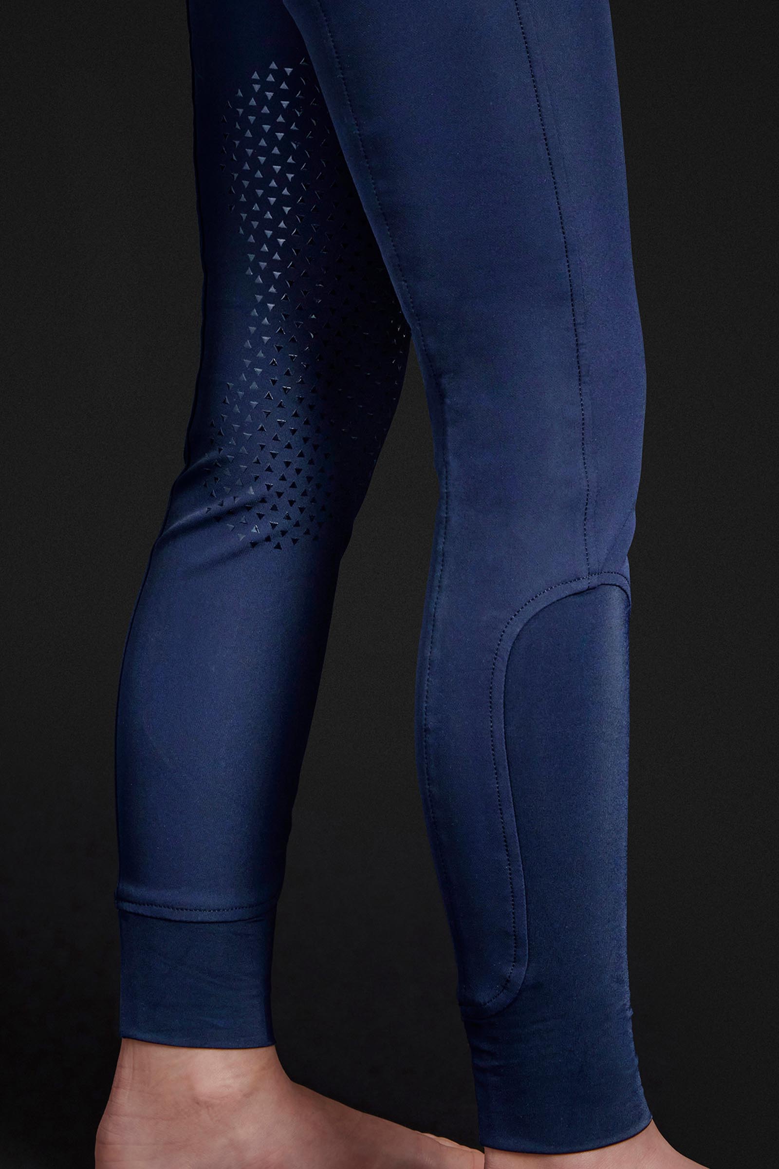 Mountain Horse Crown b&oslash;rne ridebukser med kn&aelig;grip