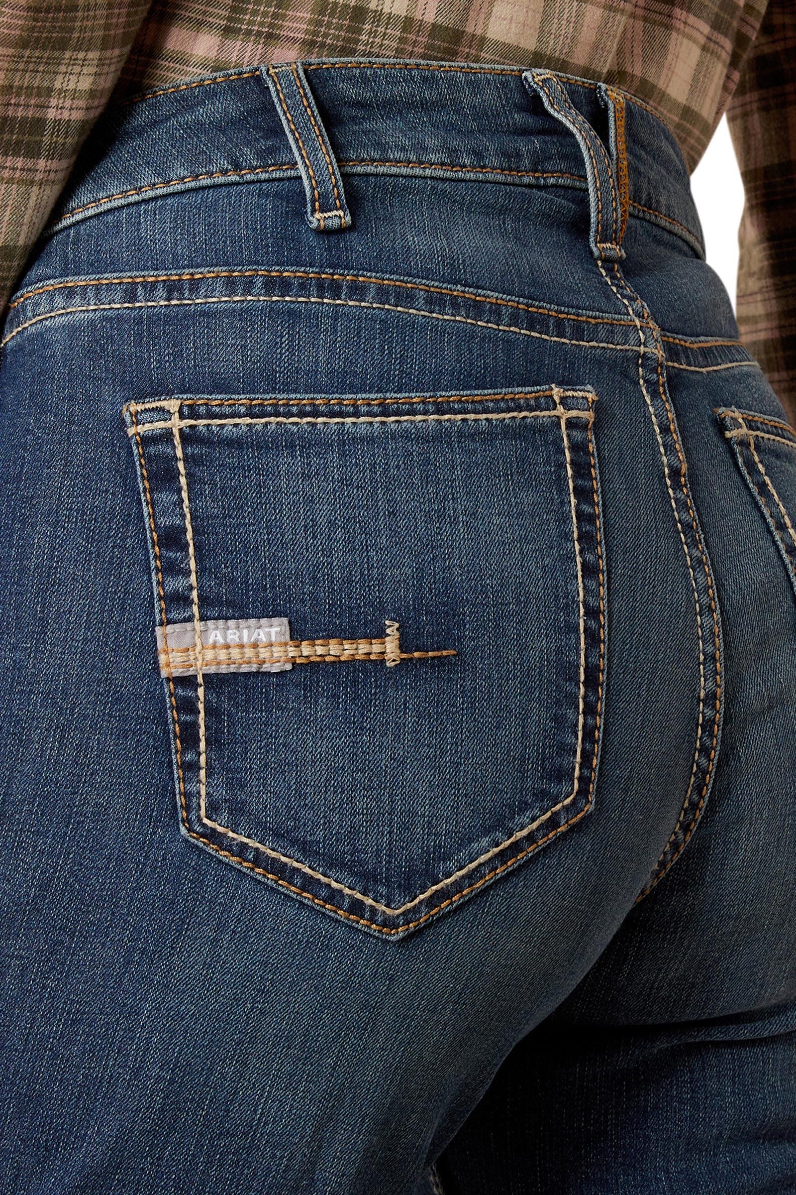 Ariat Rebar HR Riveter Straight Dame jeans med lige ben