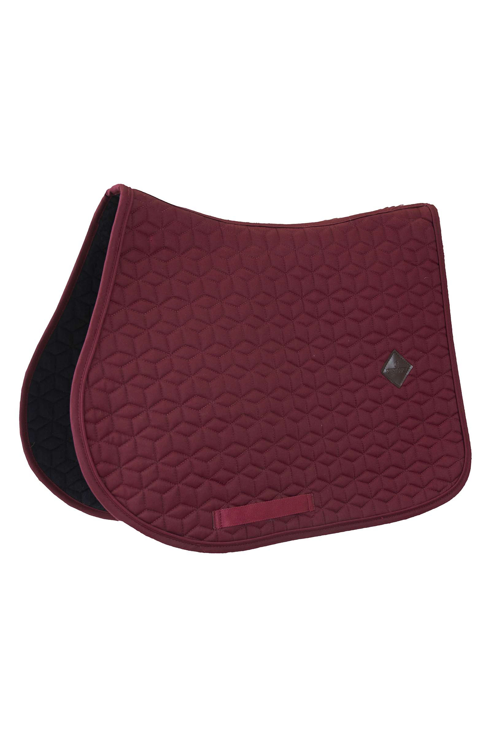 Dark Red Kentucky Saddle Pad Basic Jumping Saddle Pad