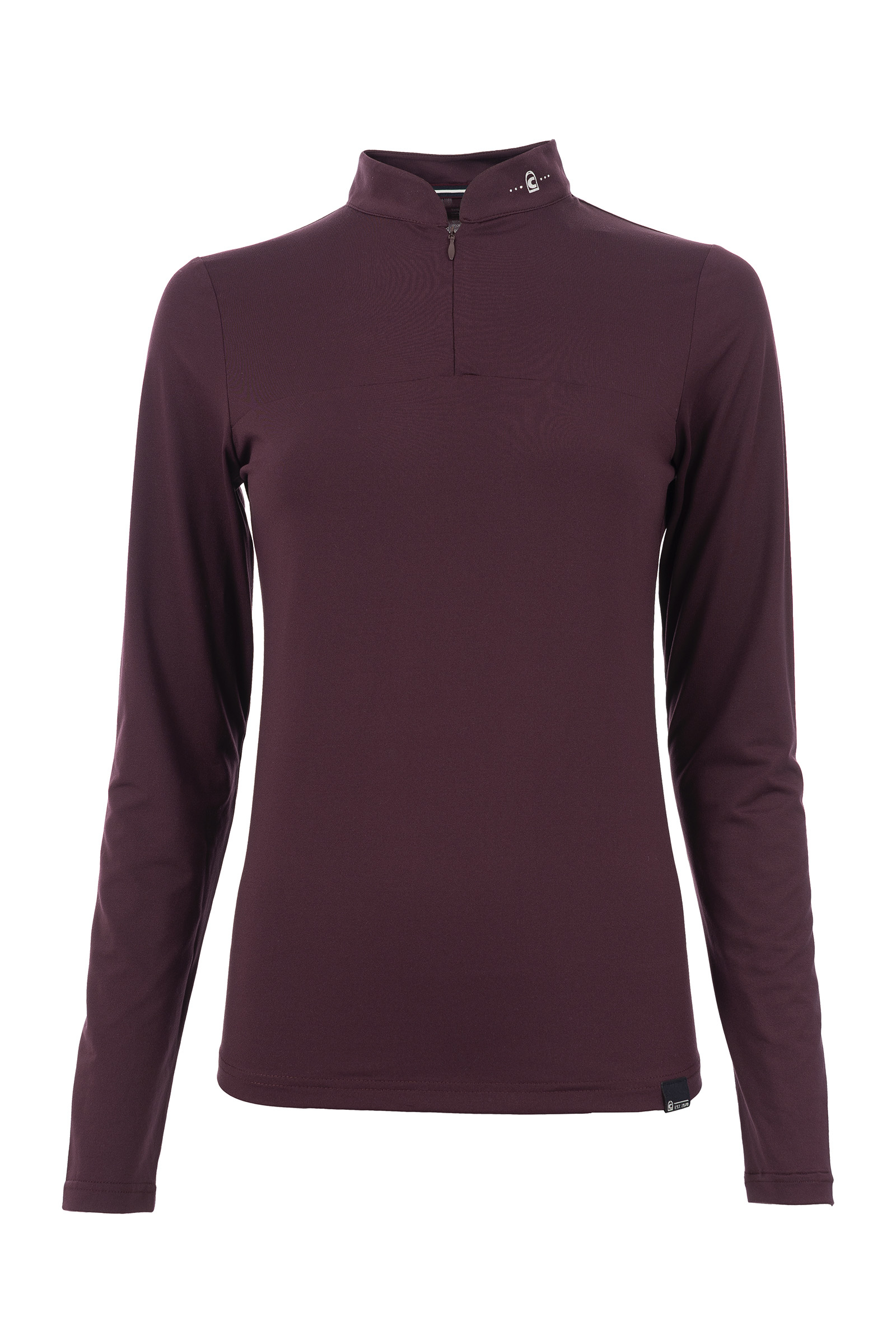 Wine Red Cavallo CavalEdera Teknisk Bluse, damemodel
