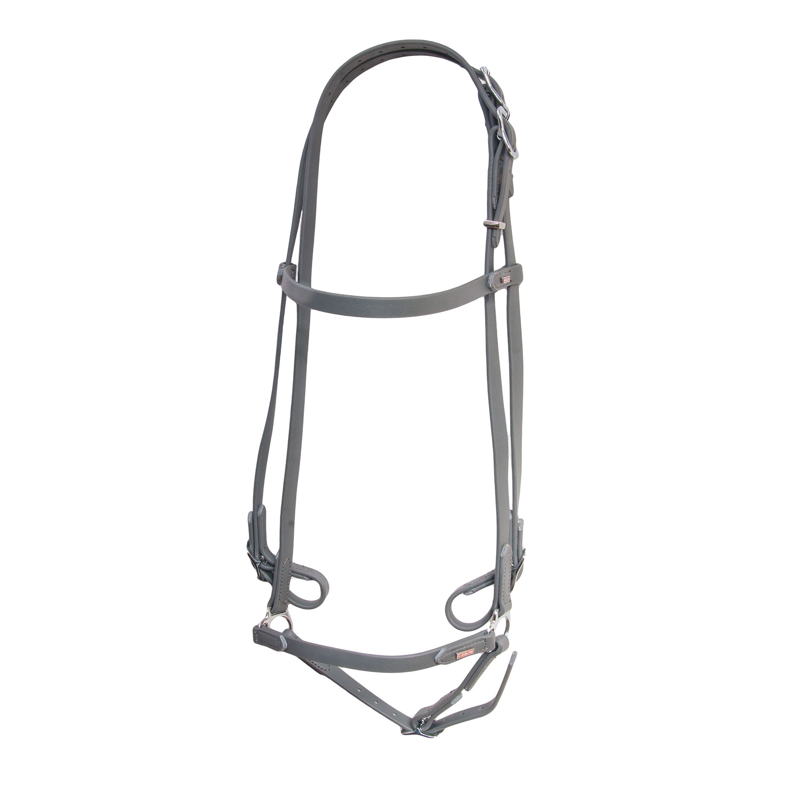 Dark Grey Karlslund SuperStrap hannoveran bridle
