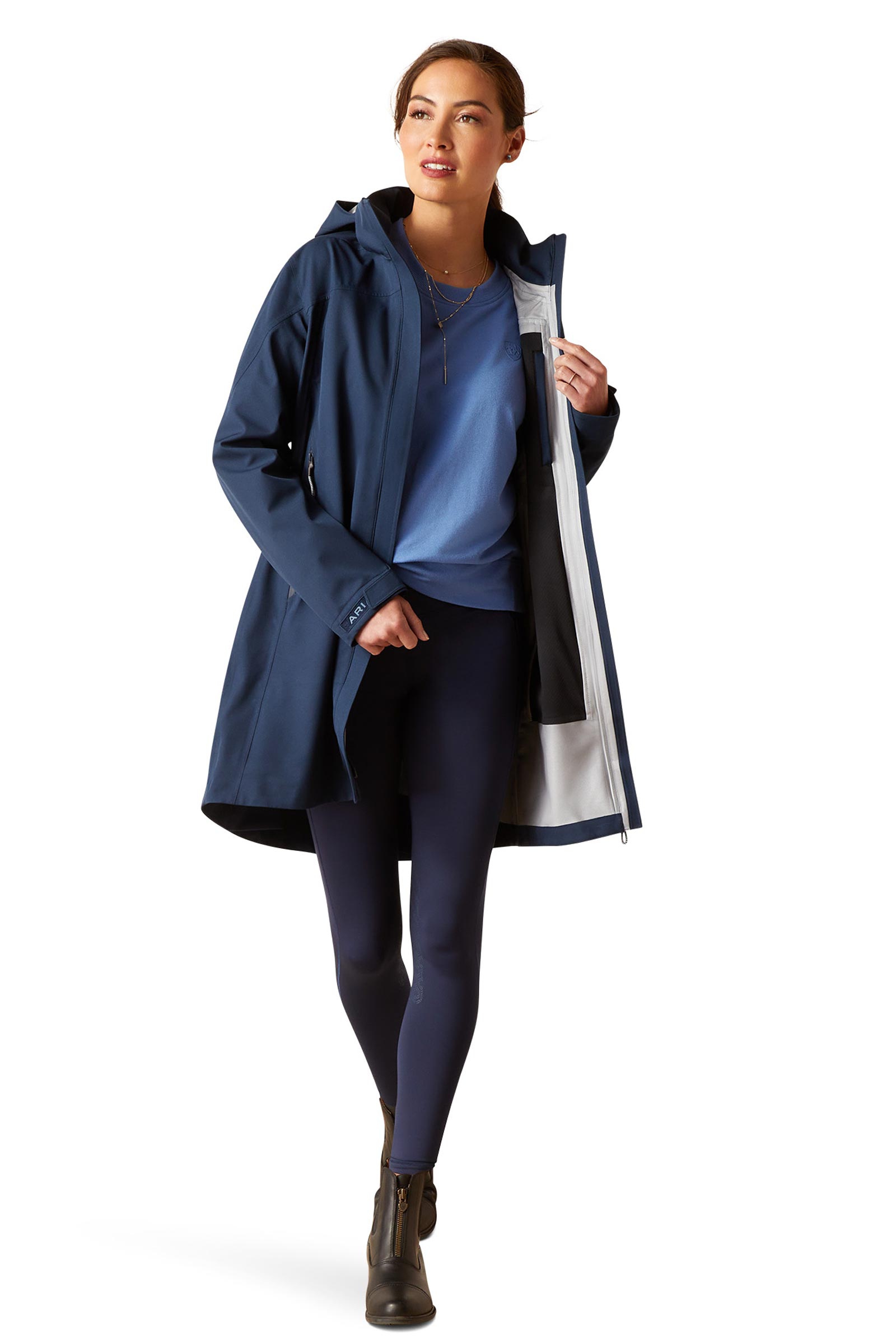 Ariat Coastal H2O Dame lang vandt&aelig;t parka