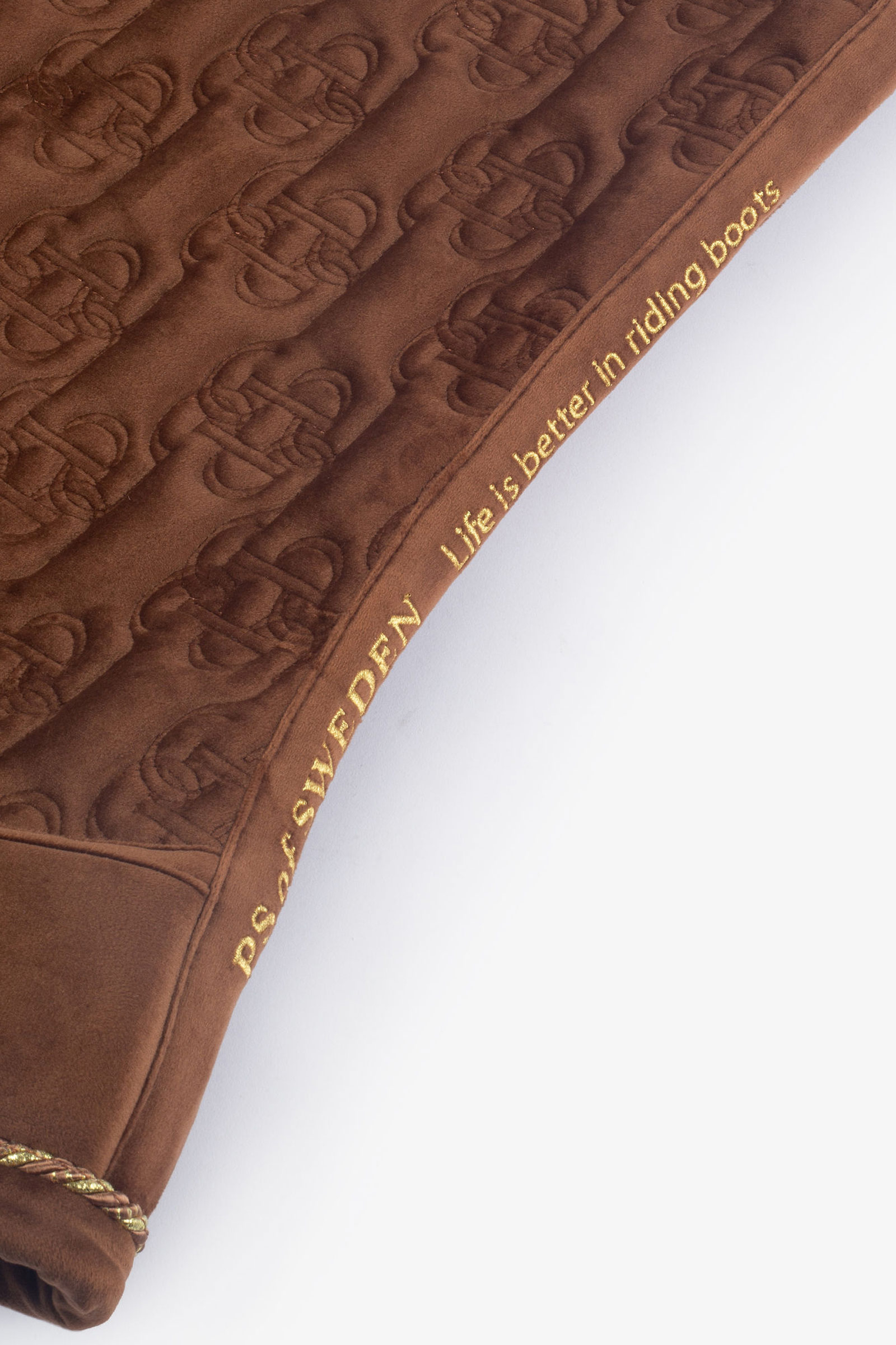 PS of Sweden sadelunderlag Velvet Monogram spring