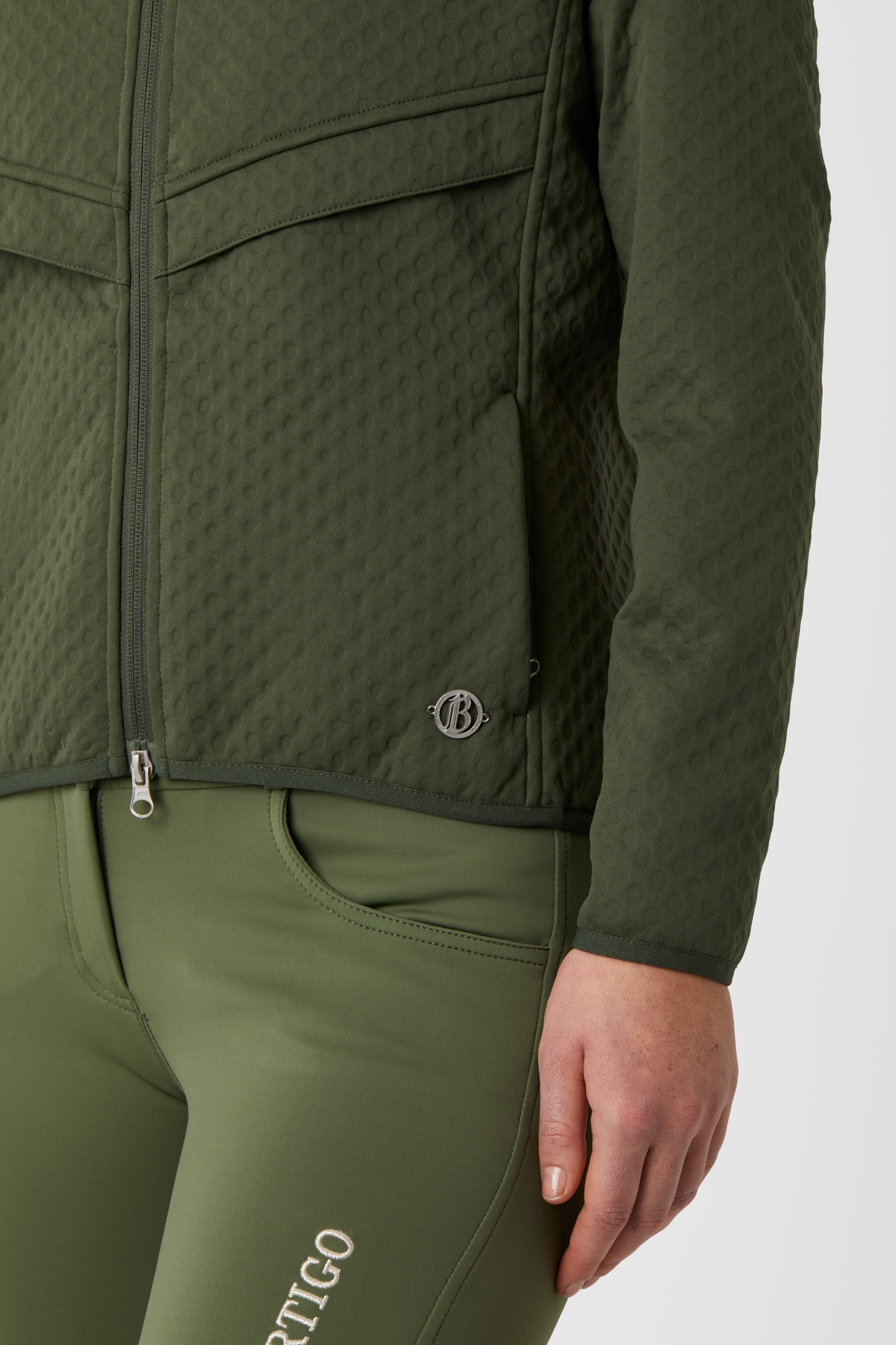 B Vertigo Norah Scuba Fabric hættetrøje, damemodel