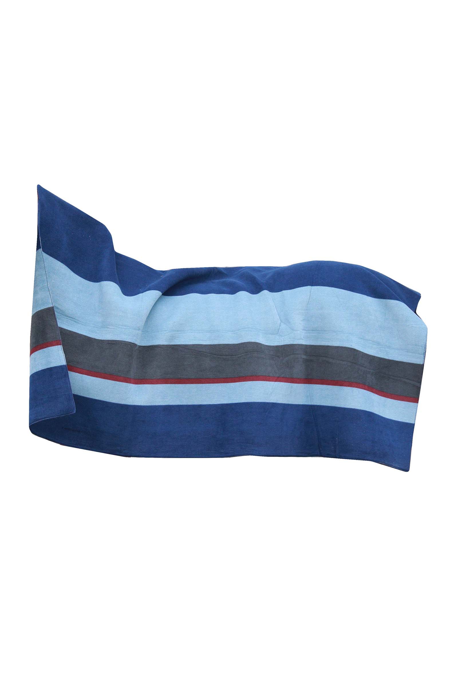 Navy/Grey Kentucky Horsewear Heavy Fleecedækken