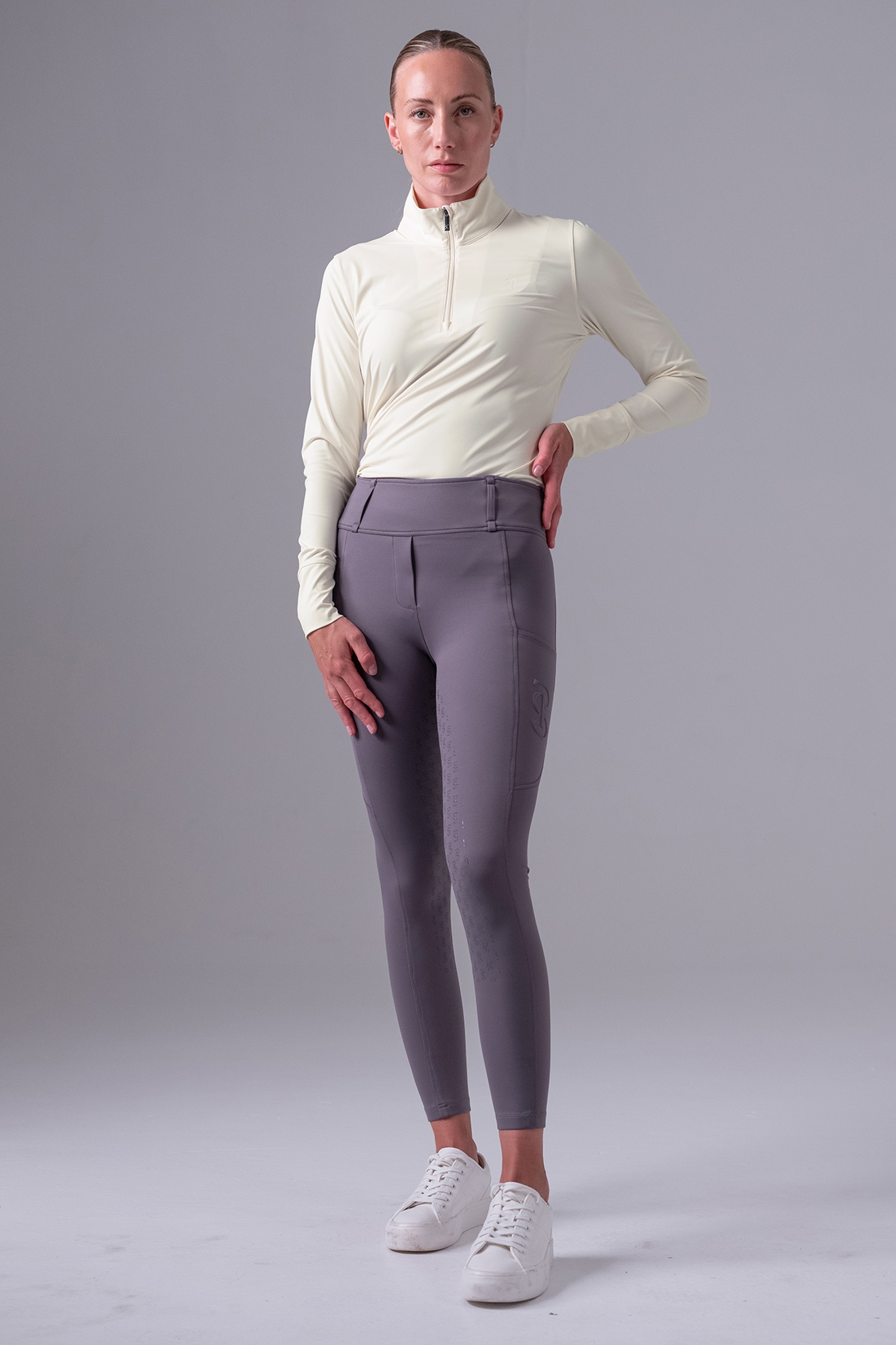 PS of Sweden Toska langærmet teknisk skjorte til kvinder