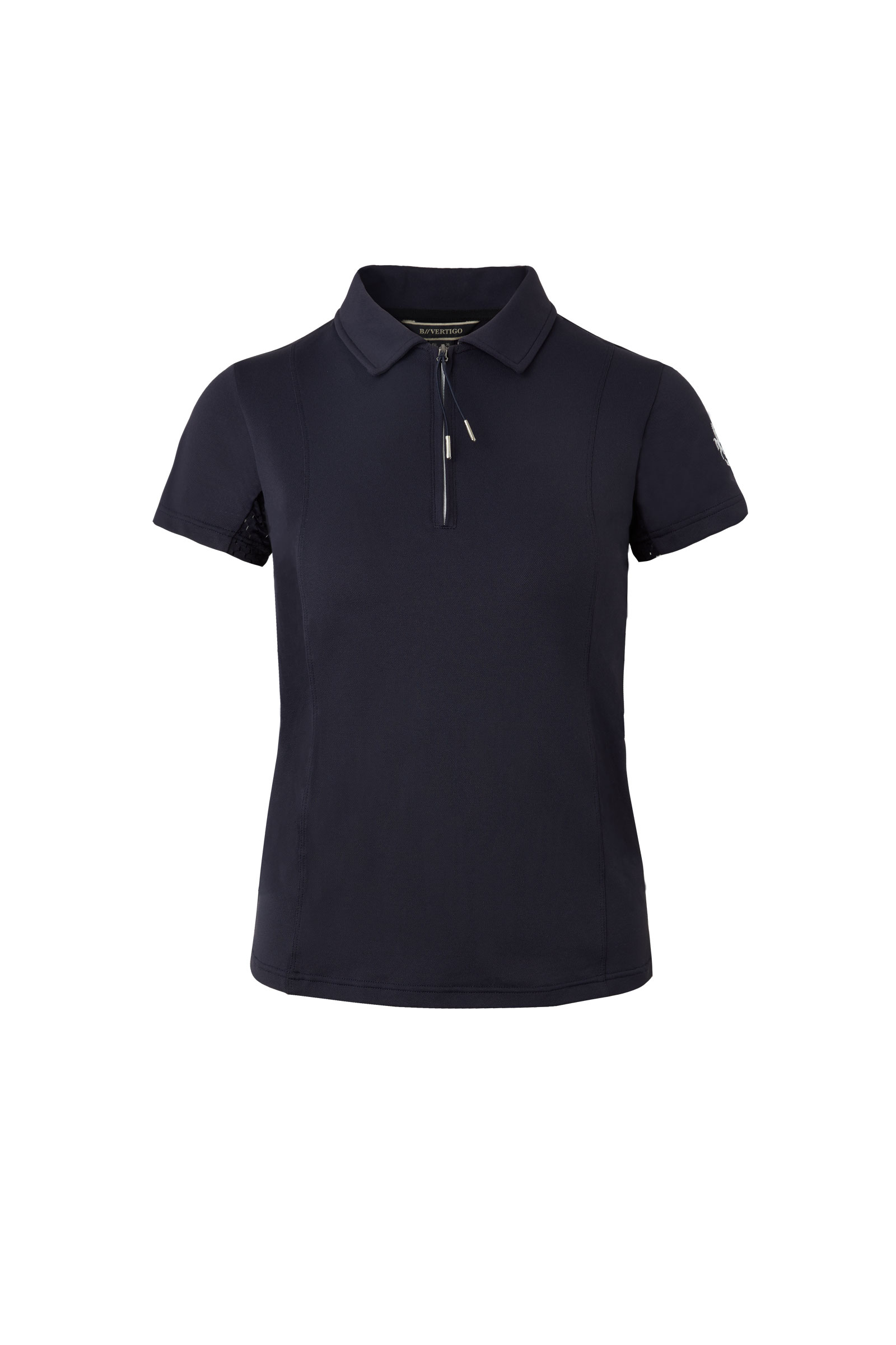 Dark Navy B Vertigo Claudine kortærmet poloshirt, damemodel