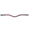 Kavalkade Button Claret Browband